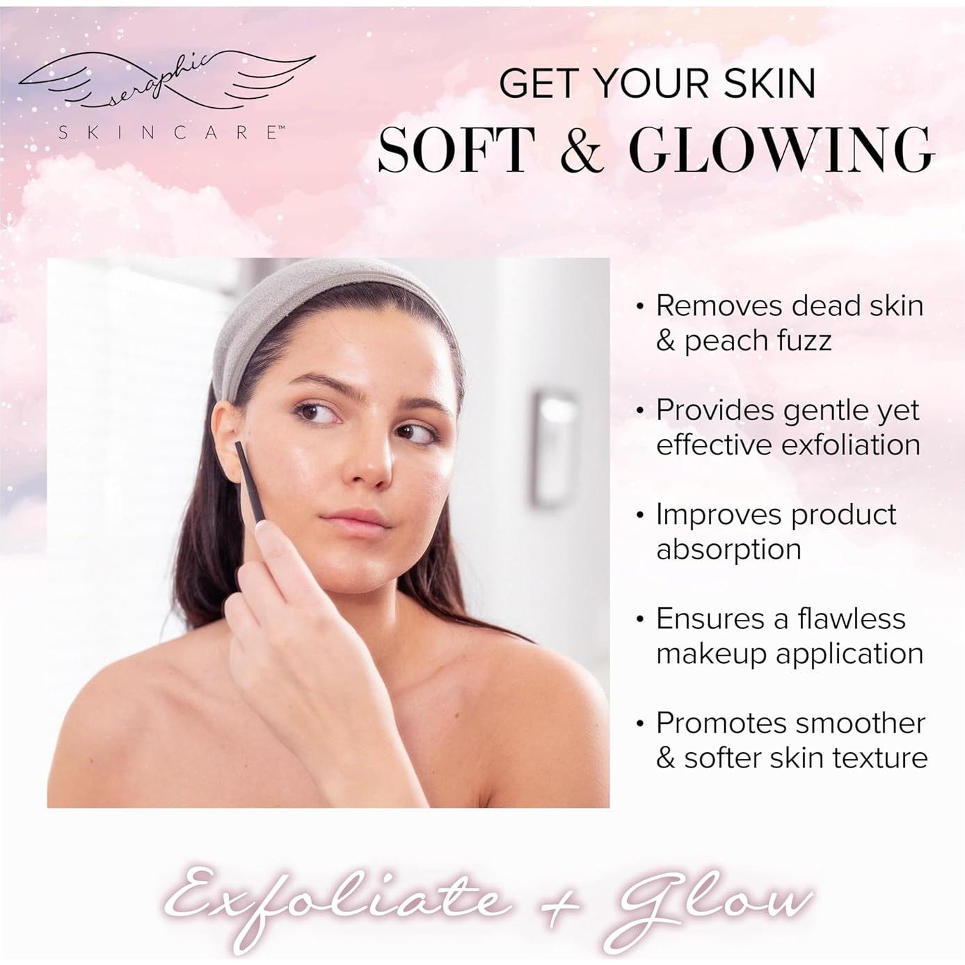 Cuchillas Exfoliantes Seraphic Skincare - 3 Piezas para Dermaplaning