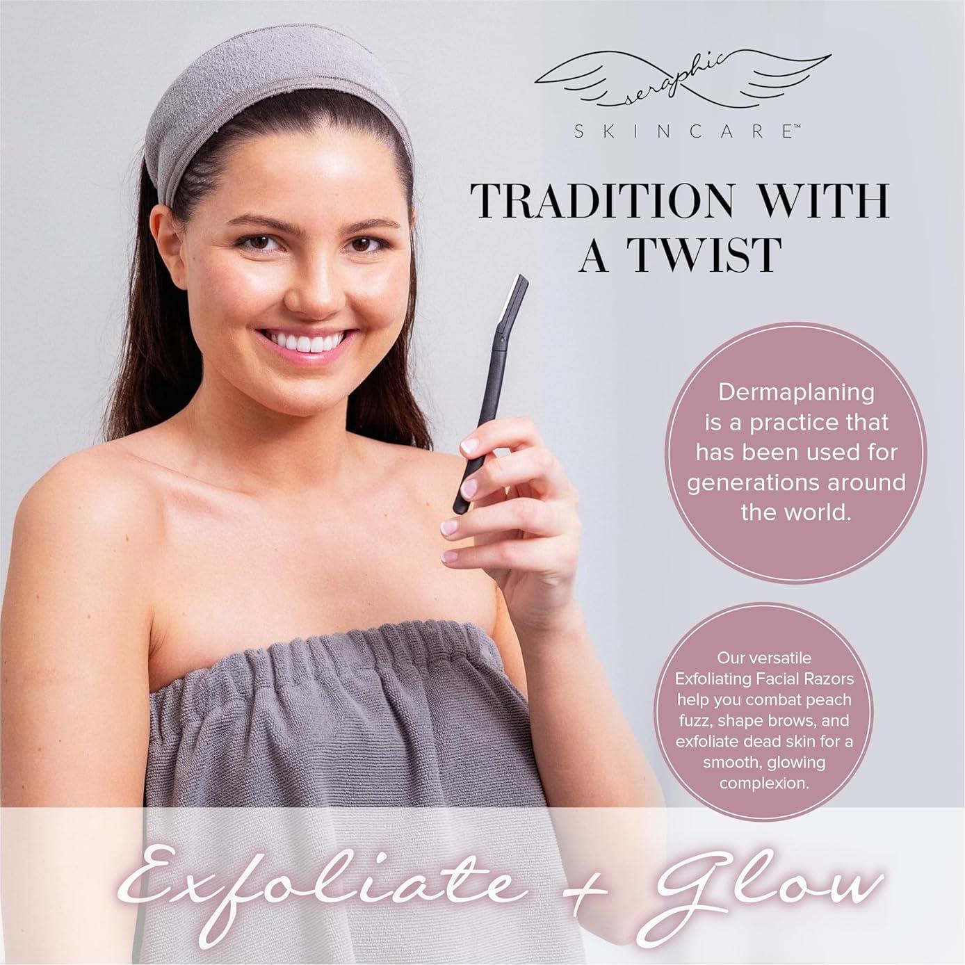 Cuchillas Exfoliantes Seraphic Skincare - 3 Piezas para Dermaplaning