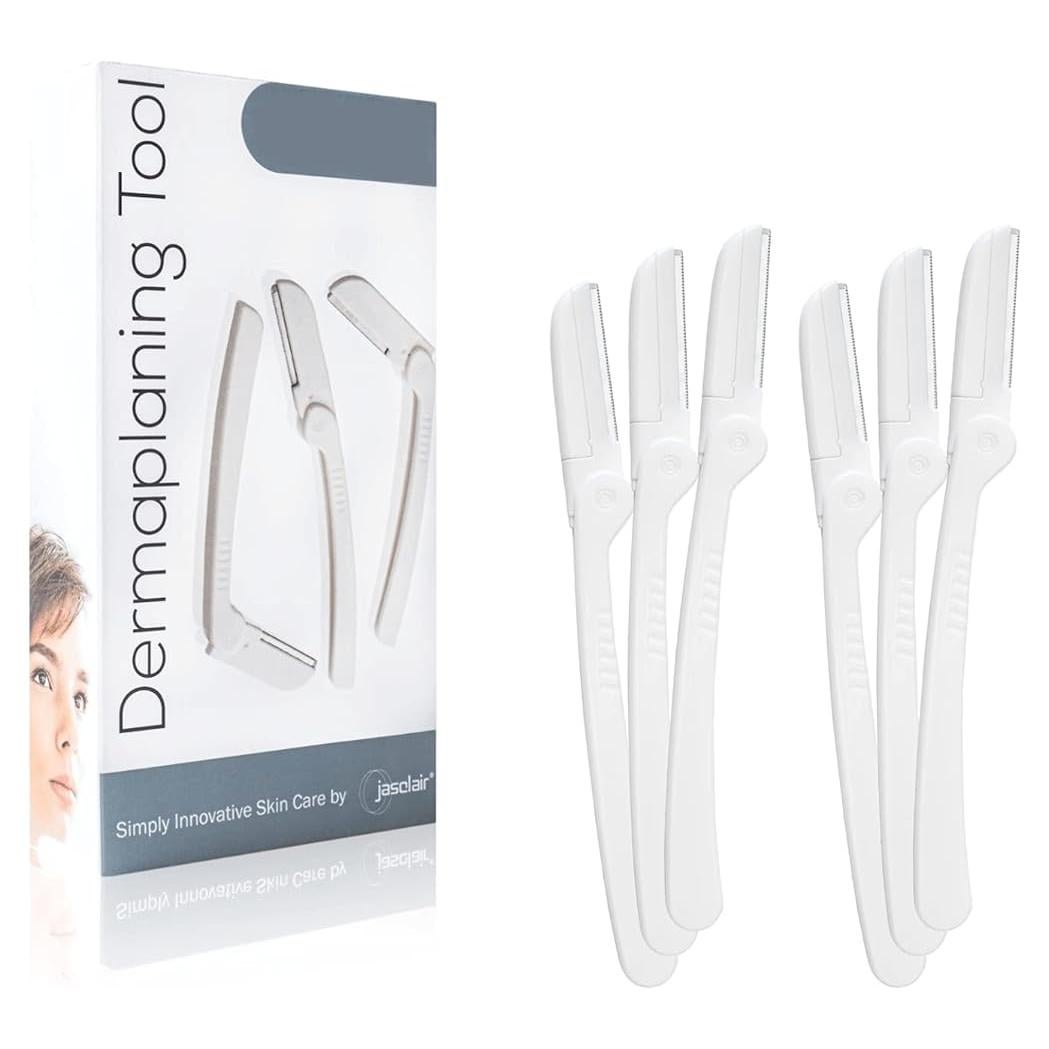 Kit de Dermaplaning Jasclair - 6 Cuchillas Exfoliantes Faciales