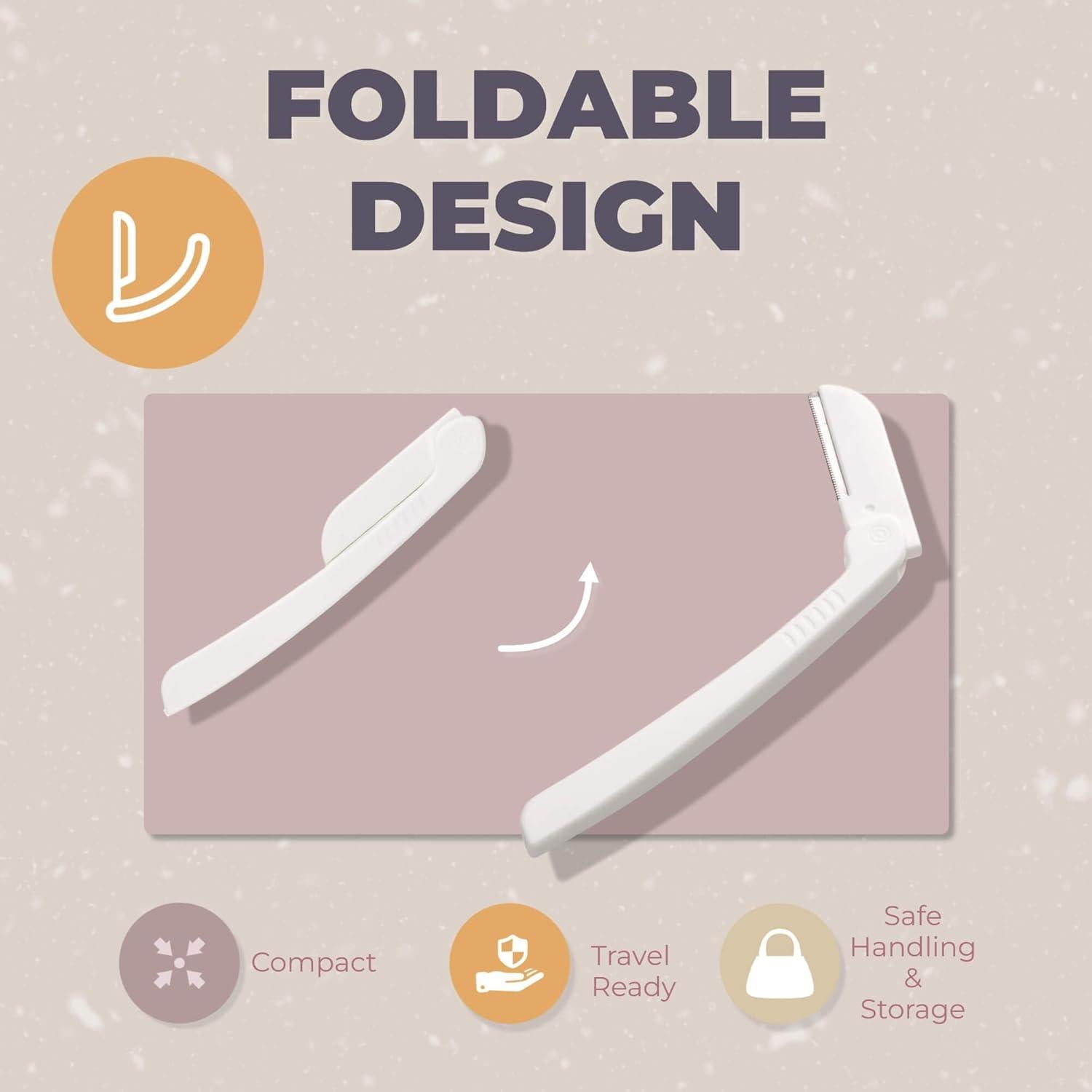 Kit de Dermaplaning Jasclair - 6 Cuchillas Exfoliantes Faciales