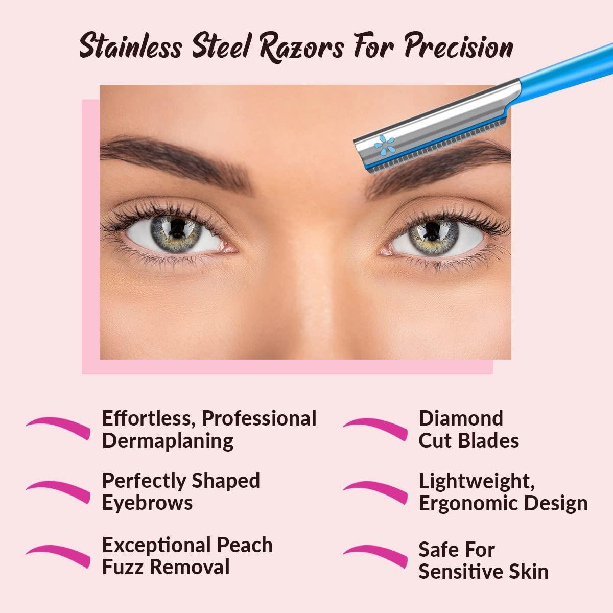 Rasuradora Facial Vertex Beauty - Exfoliante para Piel Sensible