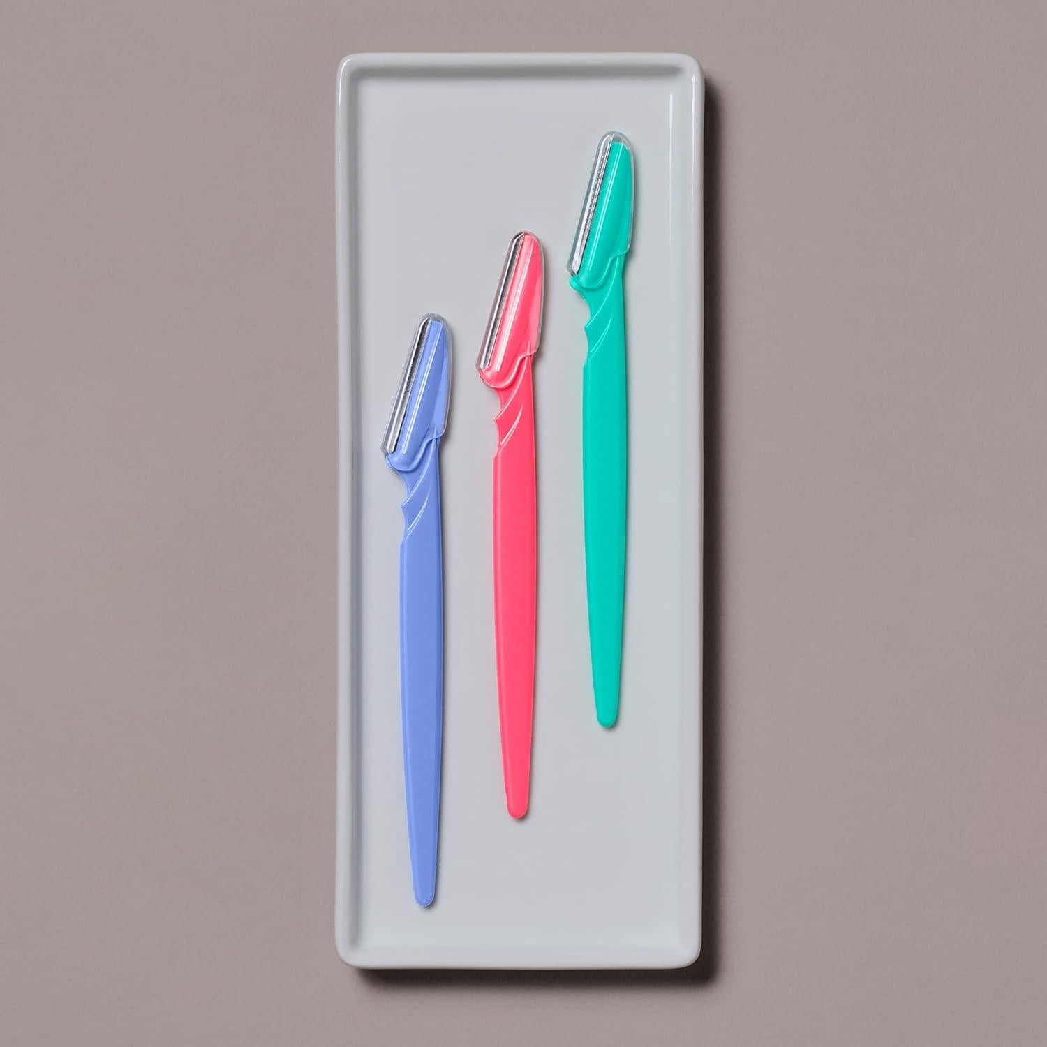 Recortador de Vello Facial y Cejas Diane D220 - Paquete de 3