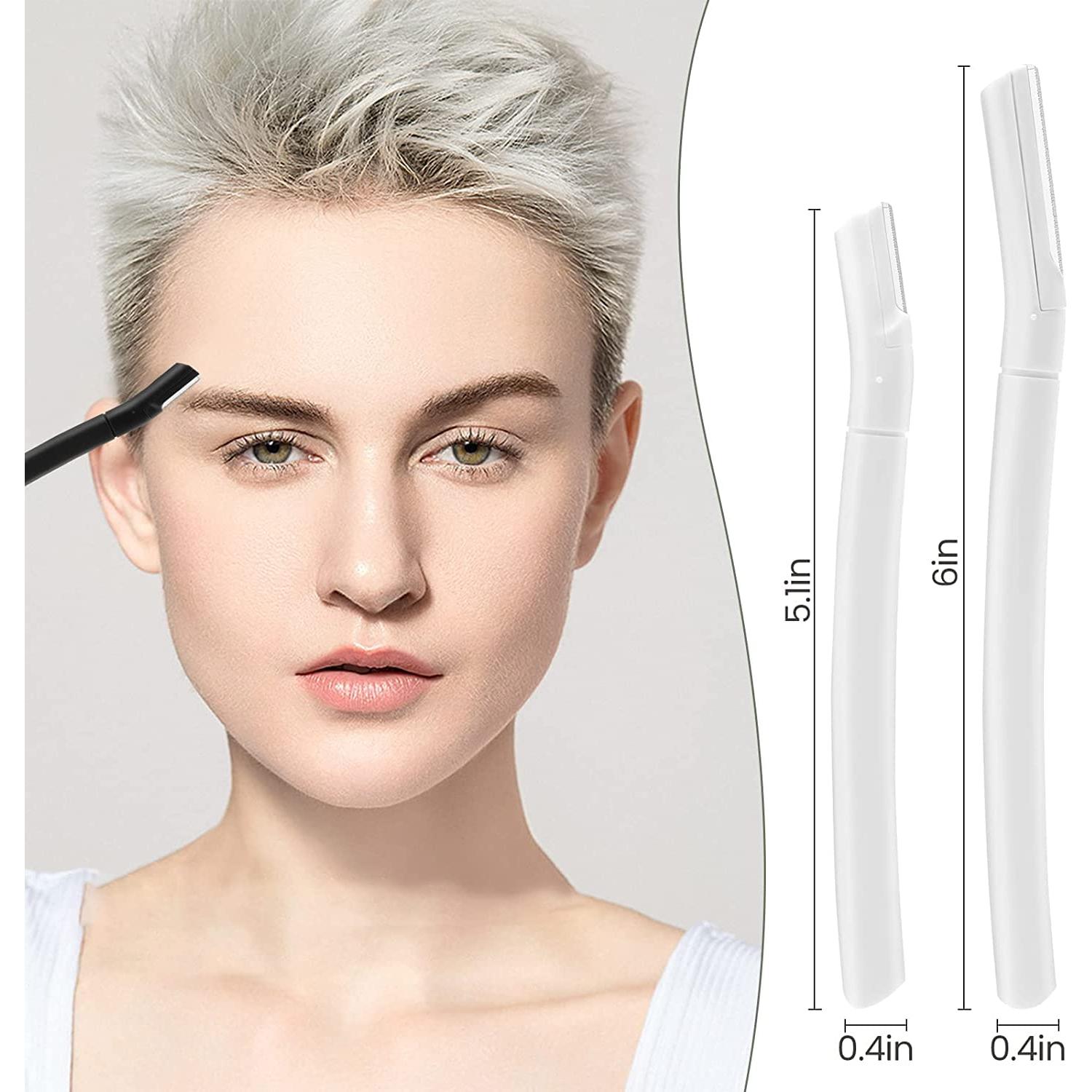 Rasuradora de Cejas Sunuly - 8 Piezas para Exfoliación Facial