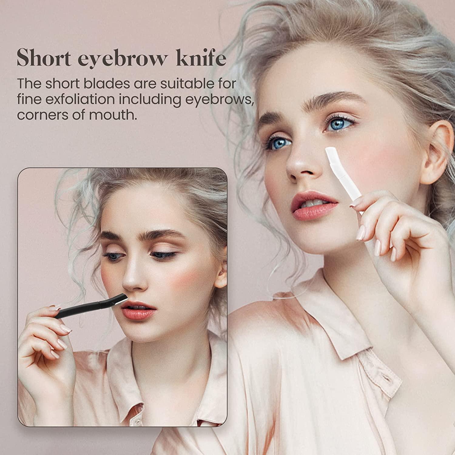 Rasuradora de Cejas Sunuly - 8 Piezas para Exfoliación Facial