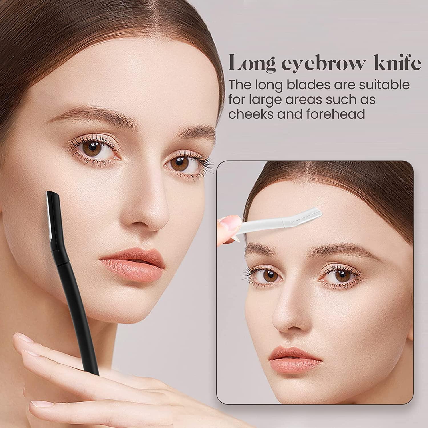 Rasuradora de Cejas Sunuly - 8 Piezas para Exfoliación Facial