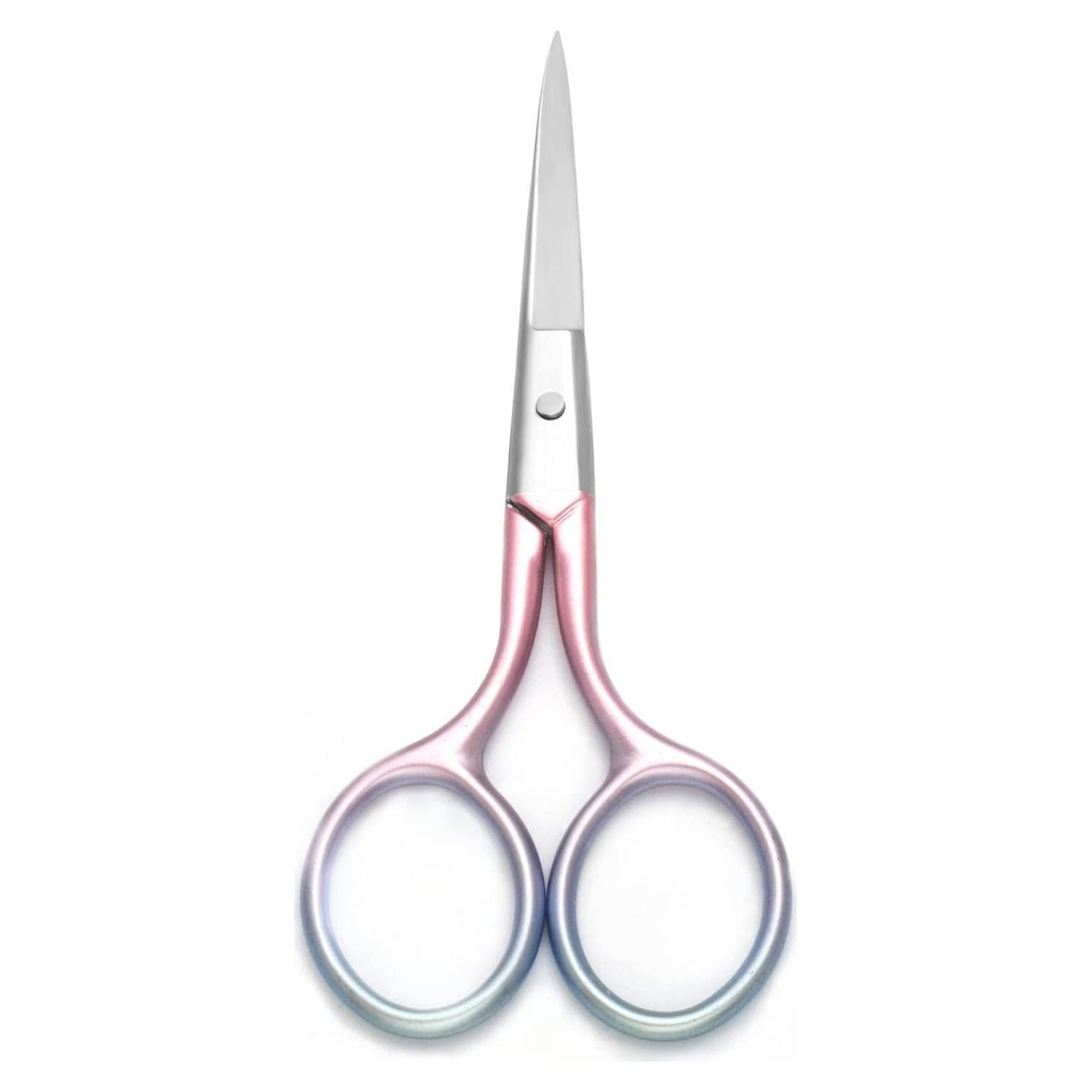 Tijeras de Aseo Profesional Motanar 10.5 cm Acero Inoxidable Rosa