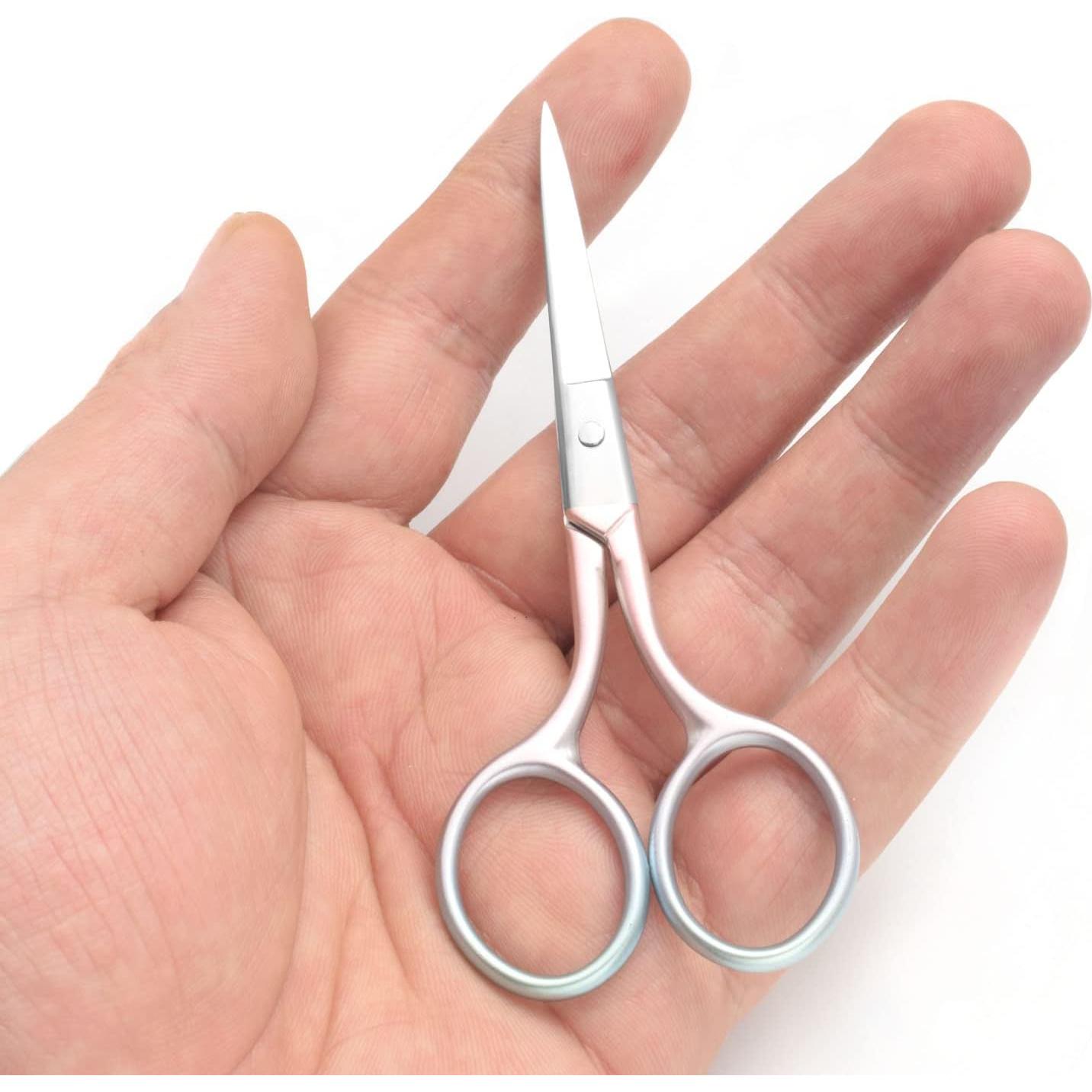 Tijeras de Aseo Profesional Motanar 10.5 cm Acero Inoxidable Rosa