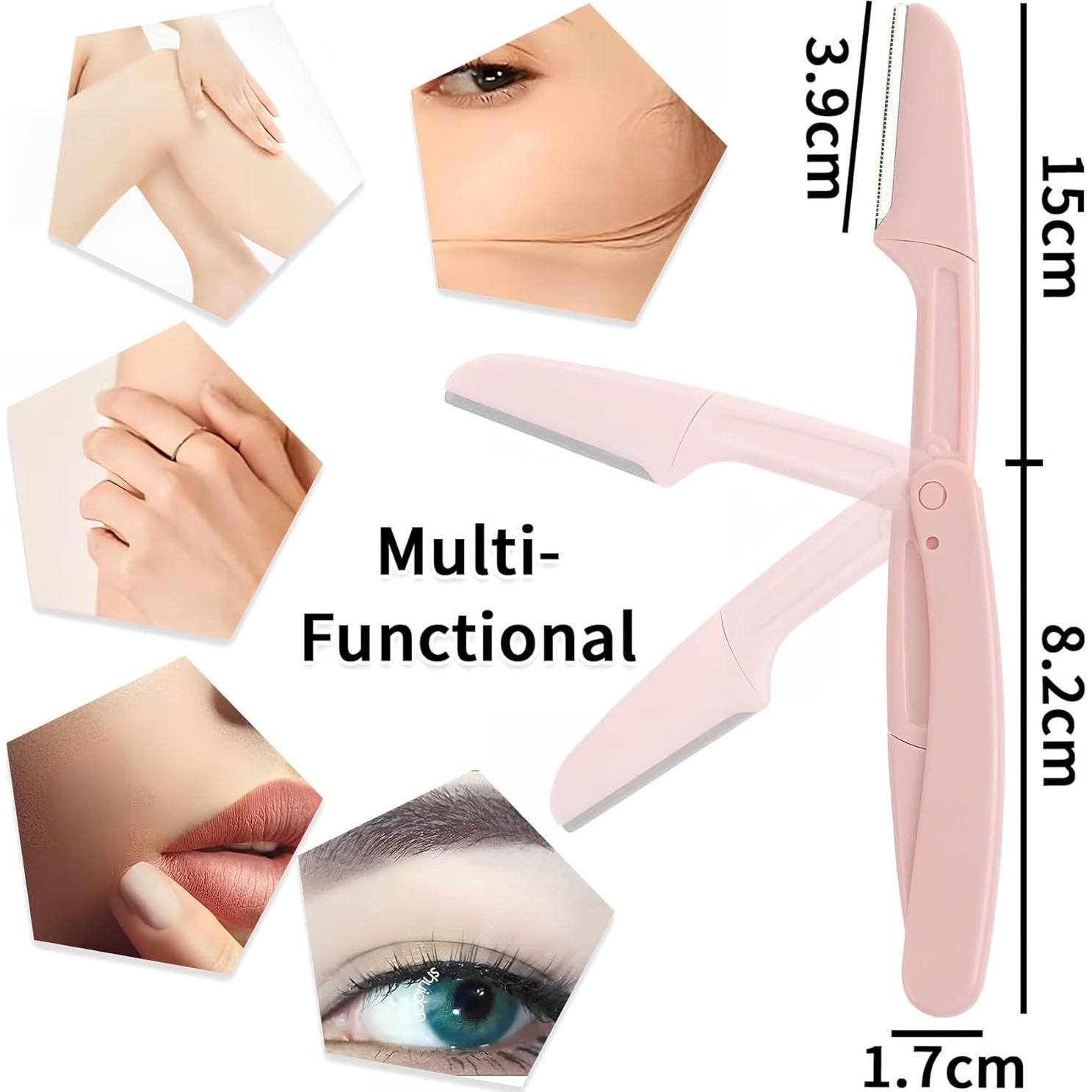 Herramienta de Dermaplaning Qi 3 PCS para Vello Facial