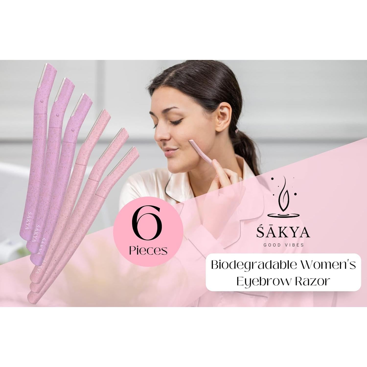 Herramienta de Dermaplaning Biodegradable Sakya - Afeitado Facial