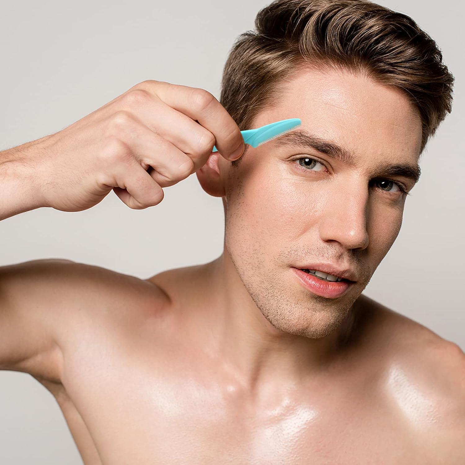 Cuchillas para la Cara ASTARON 60 Pcs - Afeitadora de Cejas