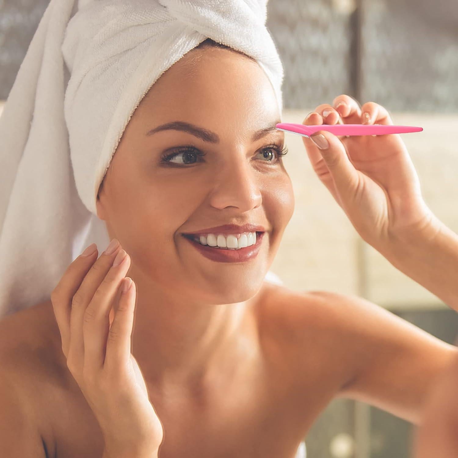 Cuchillas para la Cara ASTARON 60 Pcs - Afeitadora de Cejas