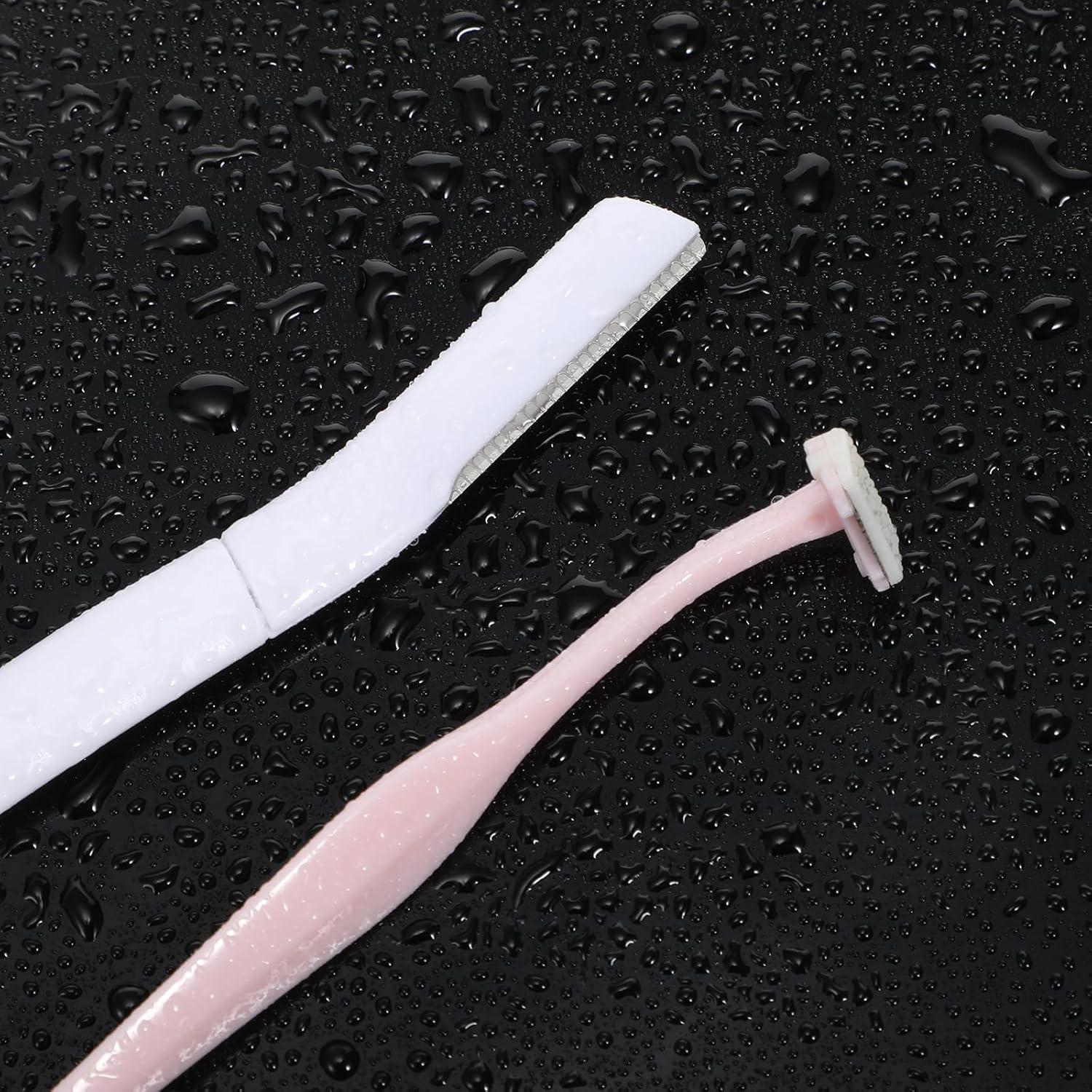 Set de 6 Navajas de Cejas AOZUO, Afeitadoras Faciales Precisas