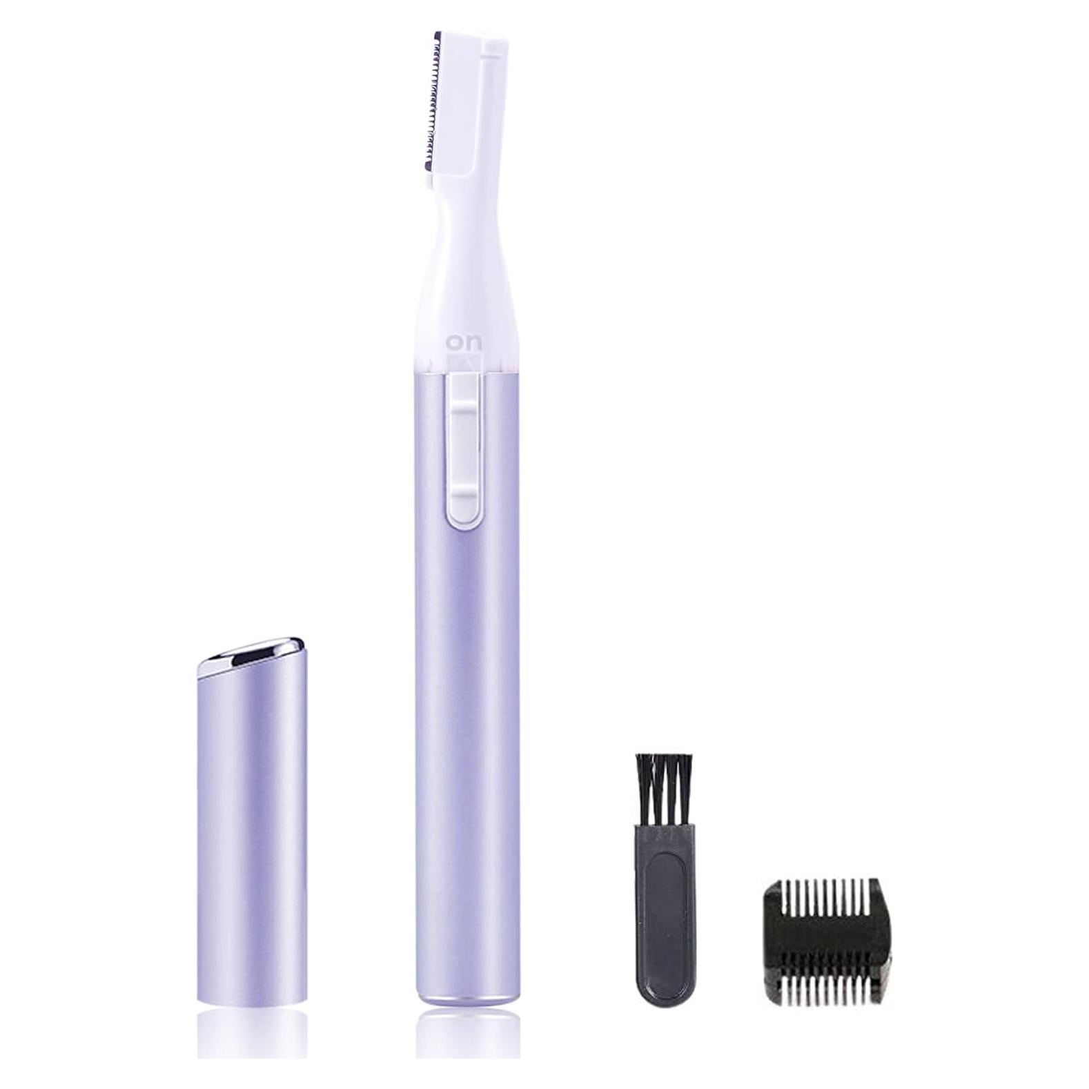 Recortador de Cejas Eléctrico ROSARDEN Mini Epilador Púrpura