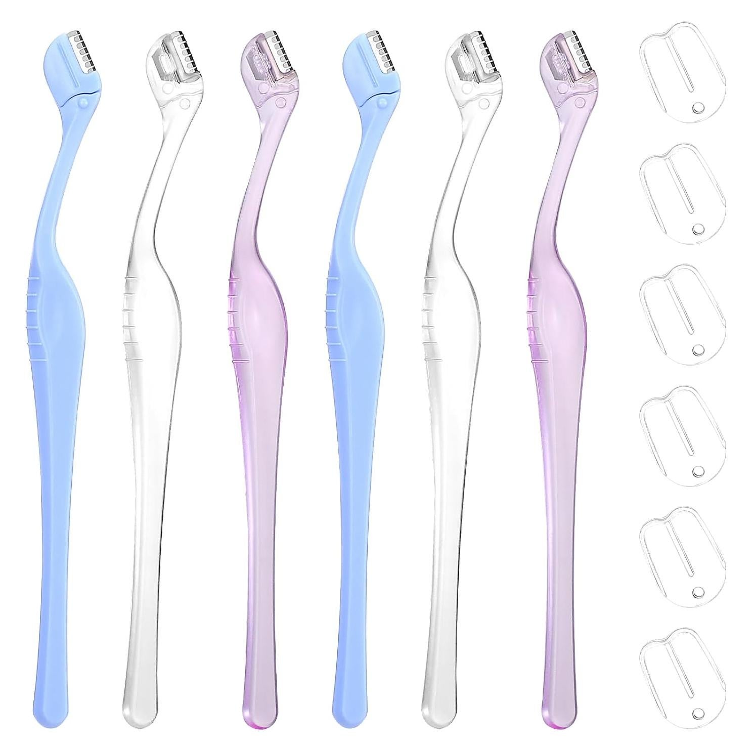 6 Rasuradores de Cejas Mini Quilax - Portátiles y Precisión