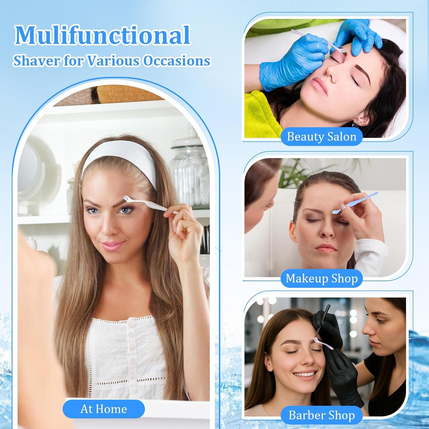 6 Rasuradores de Cejas Mini Quilax - Portátiles y Precisión