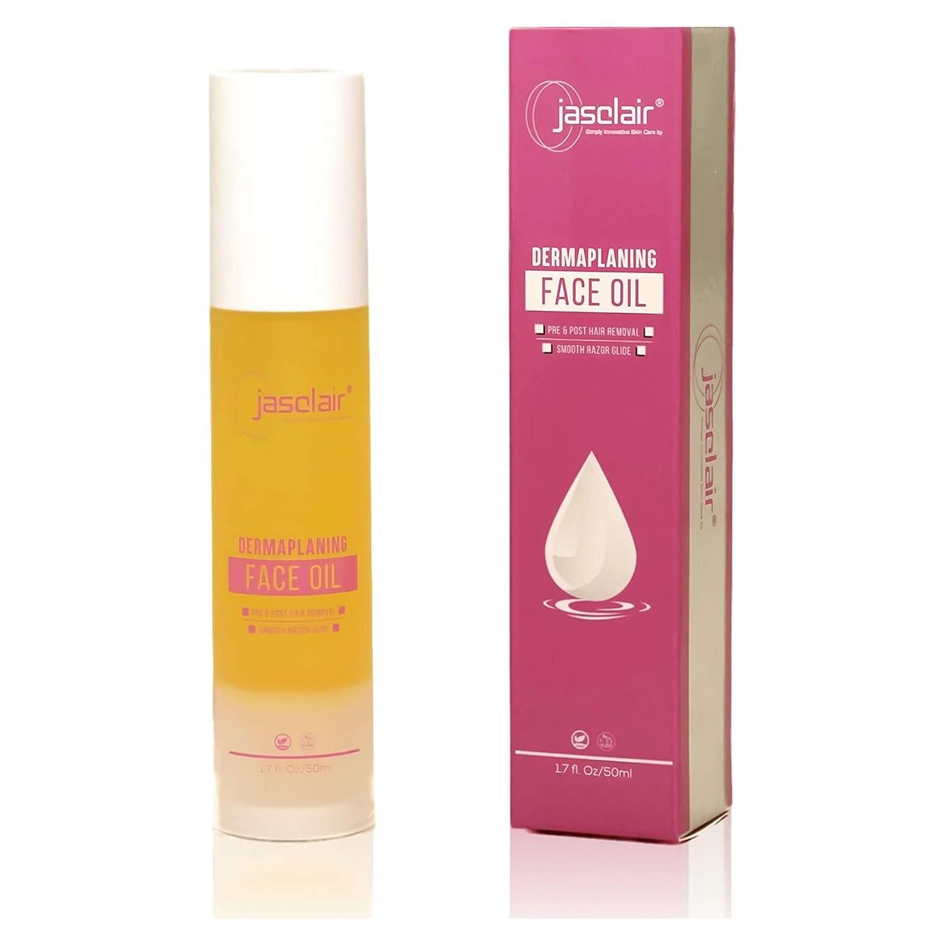 Aceite de Afeitado Jasclair 50ml - Dermaplaning Suave y Hidratante