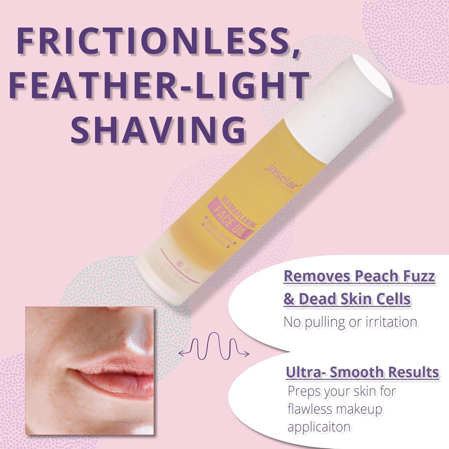 Aceite de Afeitado Jasclair 50ml - Dermaplaning Suave y Hidratante