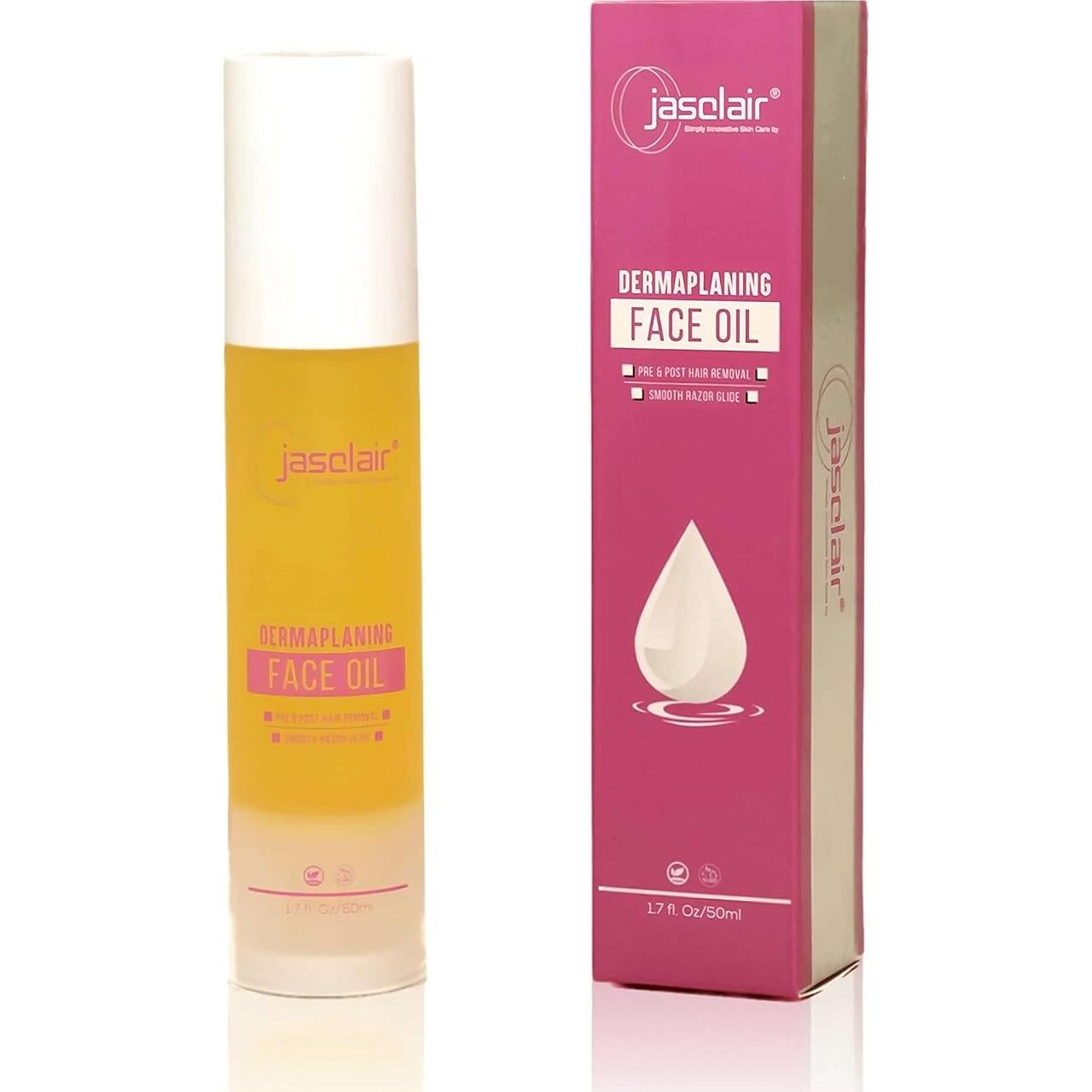 Aceite de Afeitado Jasclair 50ml - Dermaplaning Suave y Hidratante