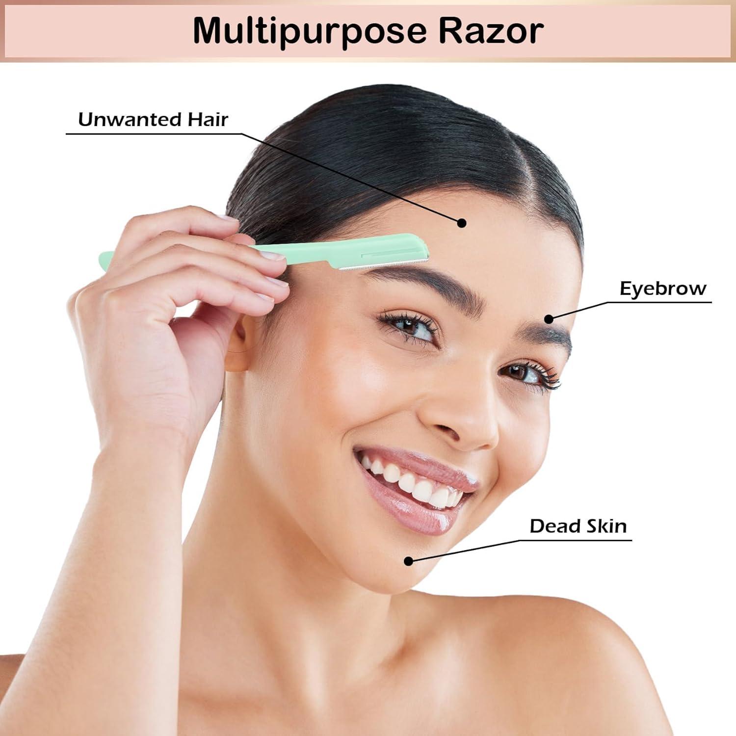 Cuchillas Faciales Dermaplane Revahope - 12 Piezas Seguras