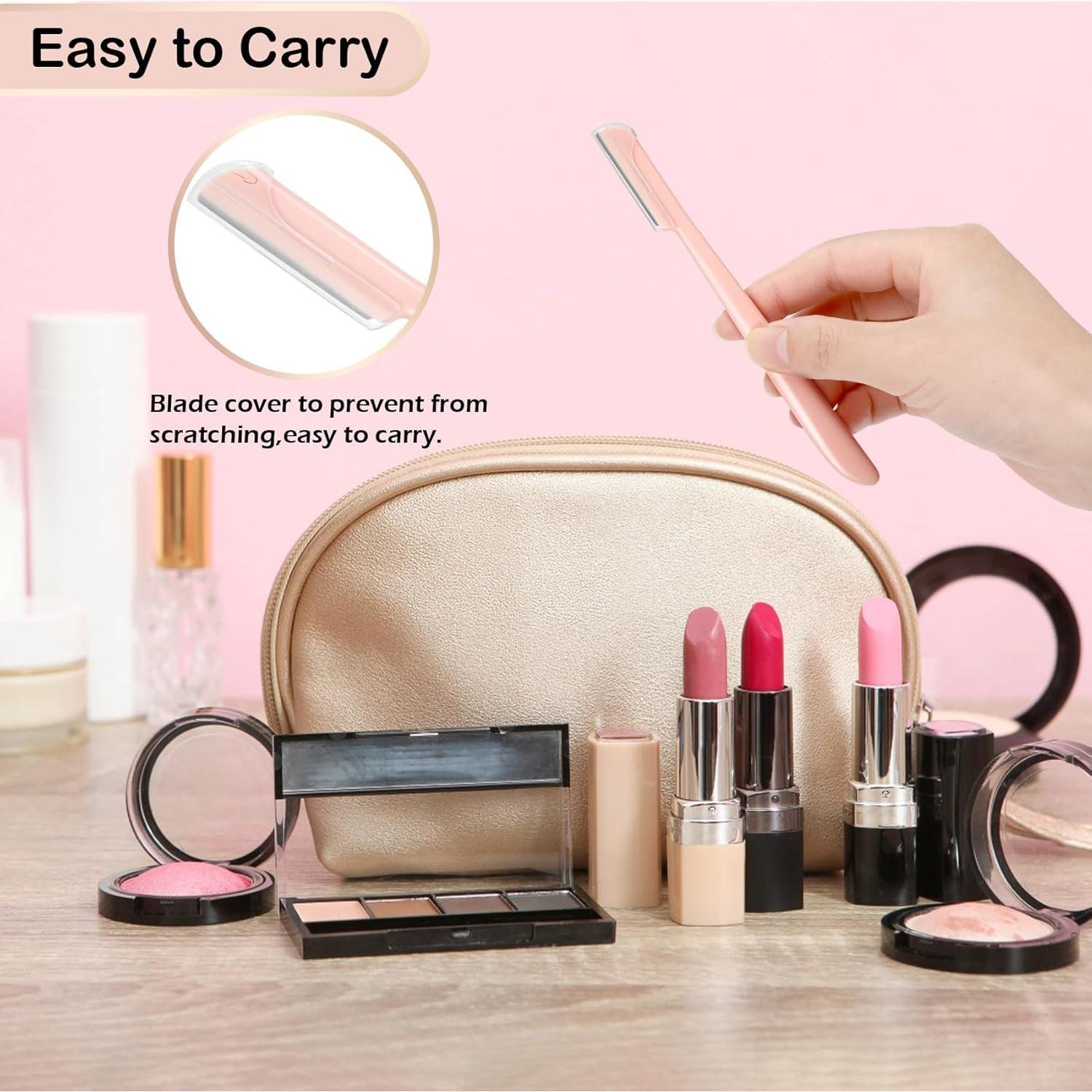 Cuchillas Faciales Dermaplane Revahope - 12 Piezas Seguras