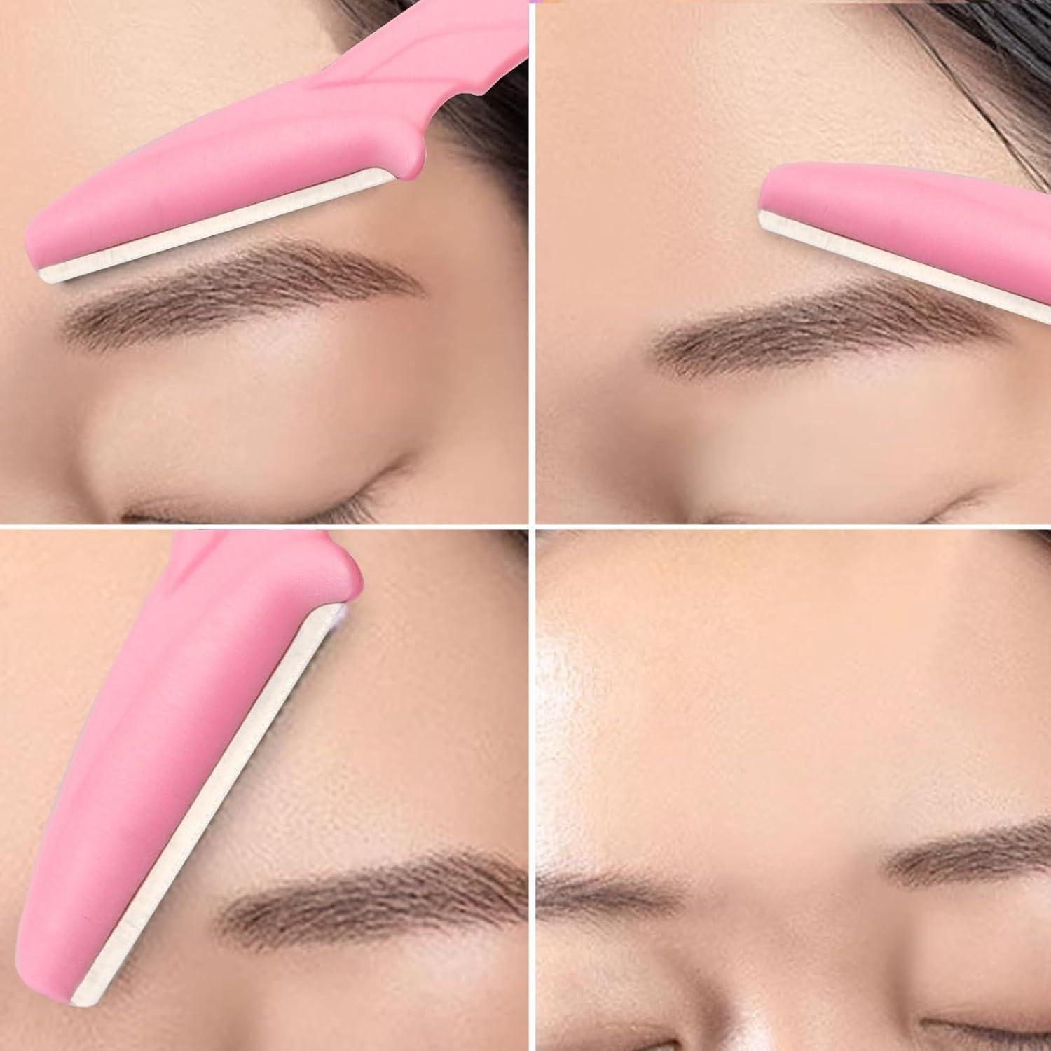 65 Navajas de Cejas RONYOUNG con Cubierta de Seguridad - 5 Colores