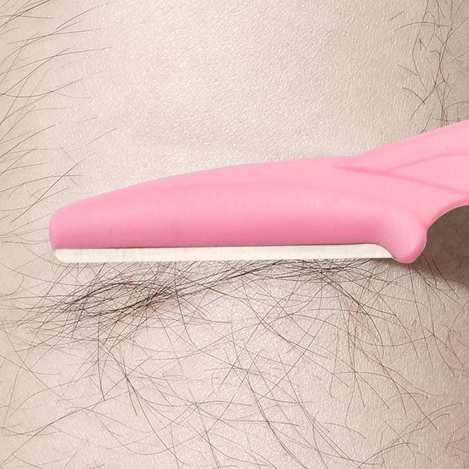 65 Navajas de Cejas RONYOUNG con Cubierta de Seguridad - 5 Colores