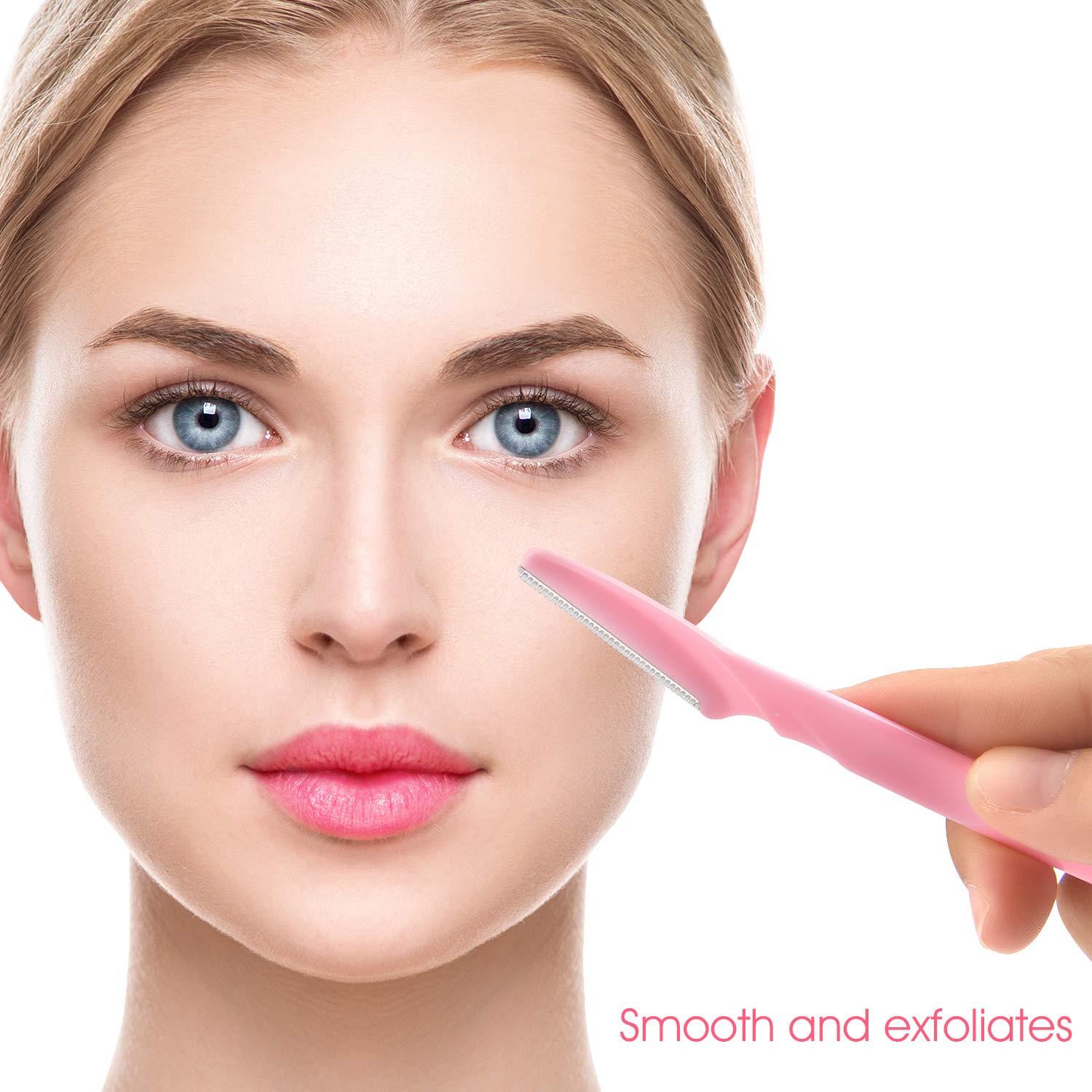 Cuchillas de Cejas FEPITO 39 Pcs Acero Inoxidable Portátiles