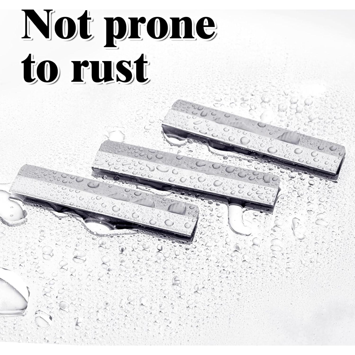 Cuchillas de Afeitar Rectas Zyghjort - 40 Piezas Acero Inoxidable