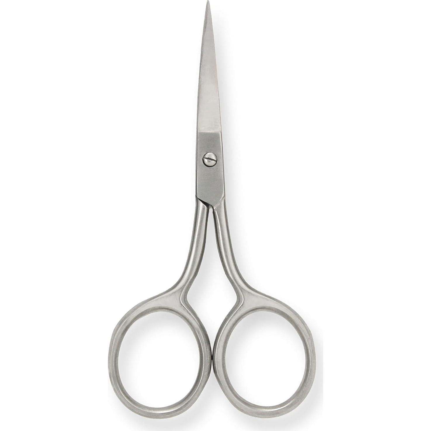 Kit de Cejas 4 Piezas Amazon Basics - Pinzas, Tijeras, Cepillo