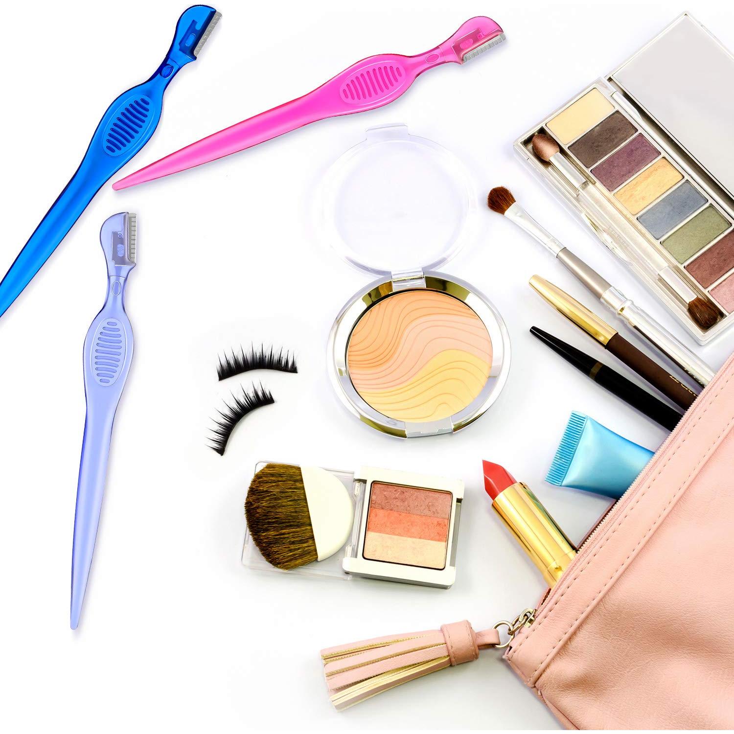 30 Cuchillas de Dermaplaning Mudder para Cejas y Vello Facial