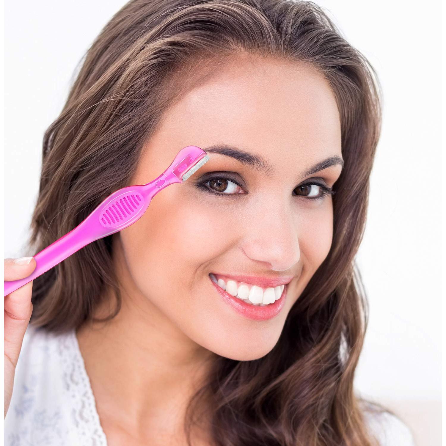 30 Cuchillas de Dermaplaning Mudder para Cejas y Vello Facial