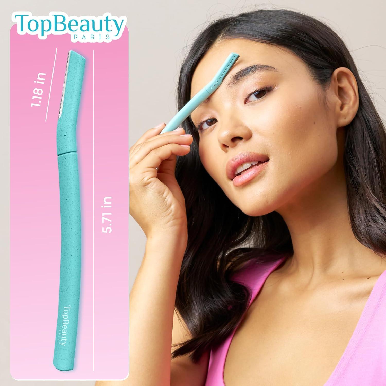 Rasuradoras Faciales Eco TopBeauty Paris - 3 Piezas - Cejas y Vello