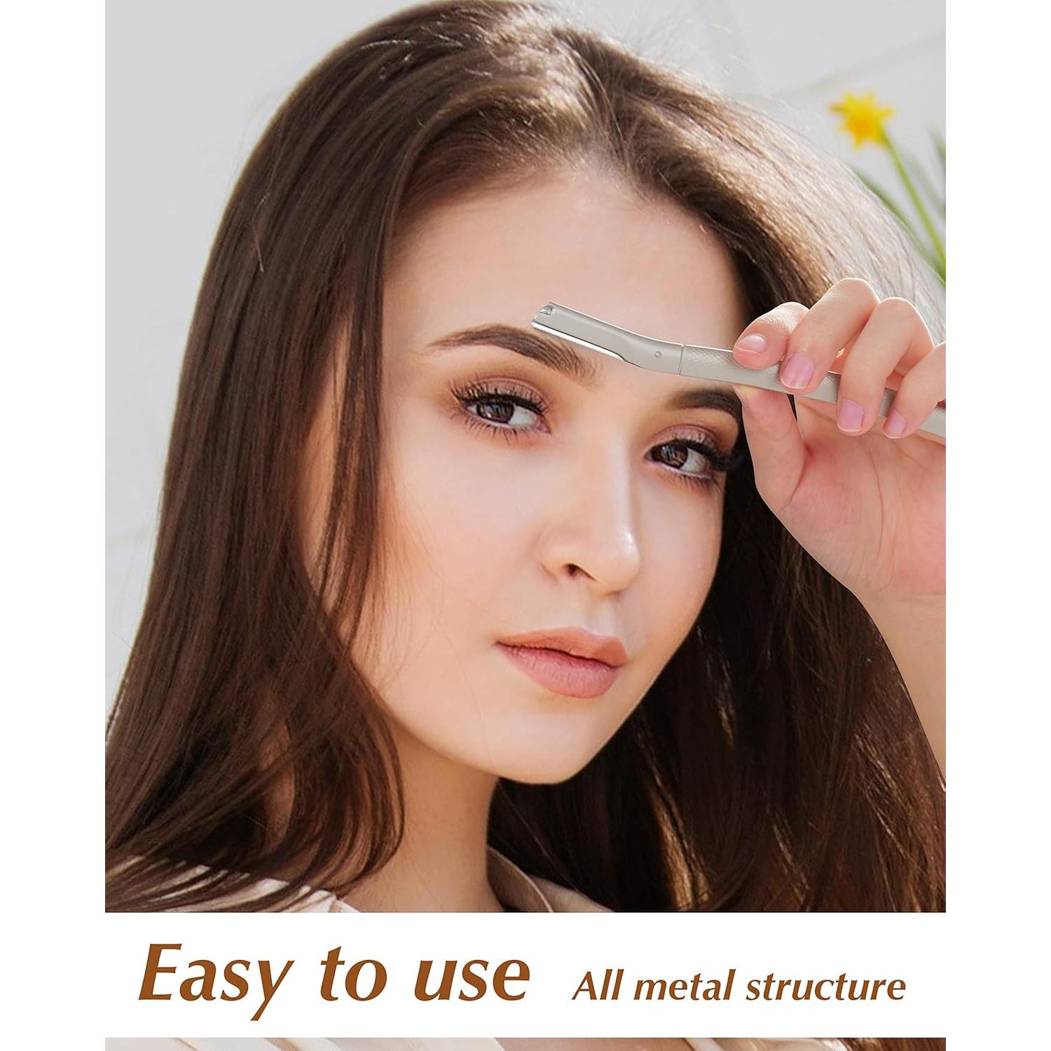 Rasuradora Dermaplane MoHern con 20 Cuchillas Reemplazo