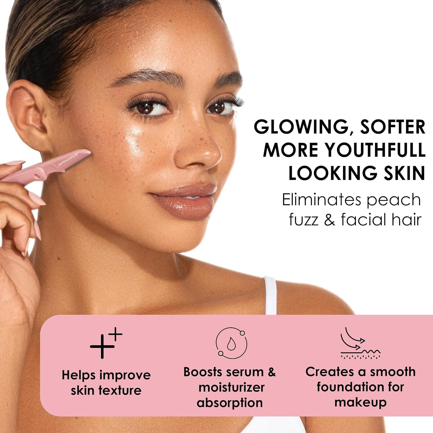 Cuchillas Dermaplaner Faciales JAPONESQUE - Set de 3 Piezas