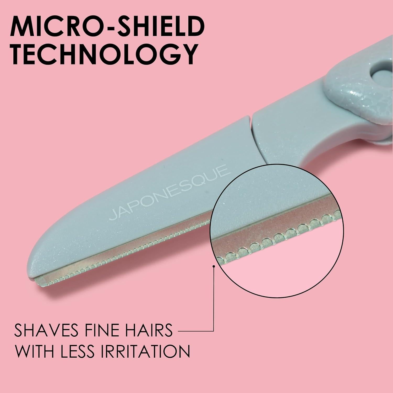 Cuchillas Dermaplaner Faciales JAPONESQUE - Set de 3 Piezas