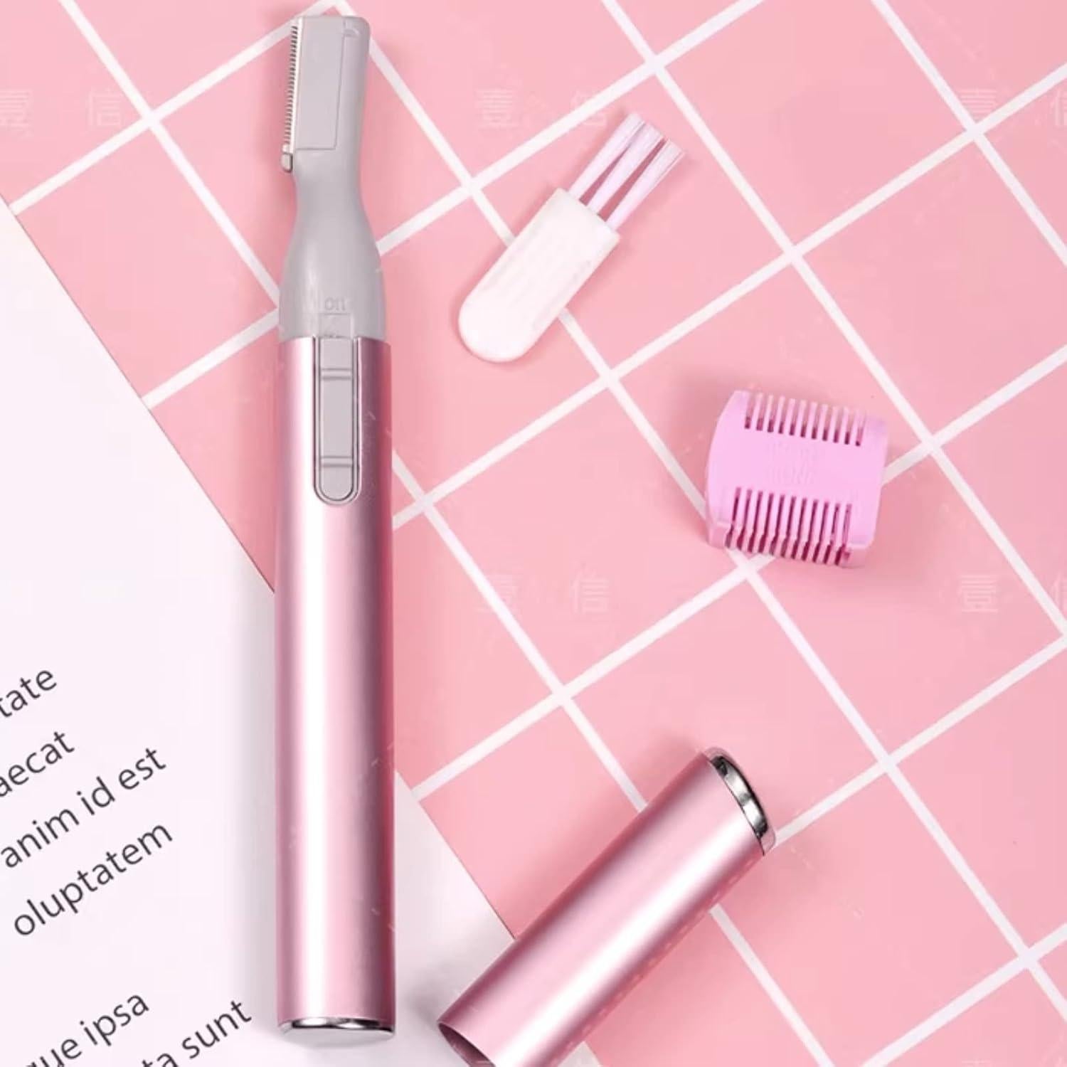 Recortador de Cejas Eléctrico Zetiling para Mujeres - Compacto y Efectivo