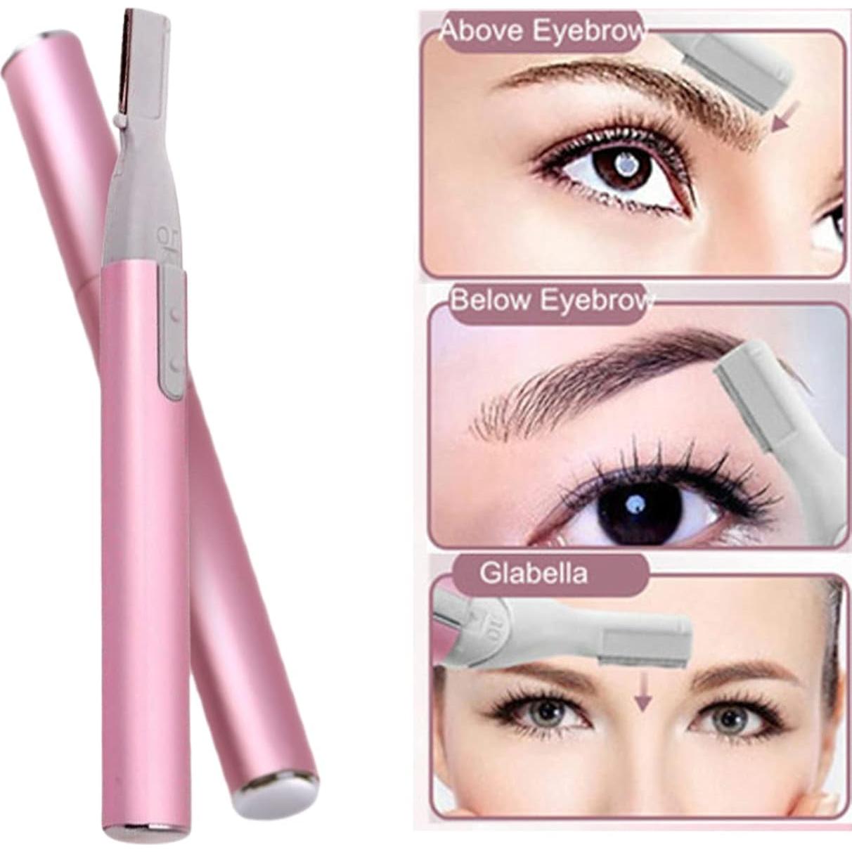 Recortador de Cejas Eléctrico Zetiling para Mujeres - Compacto y Efectivo