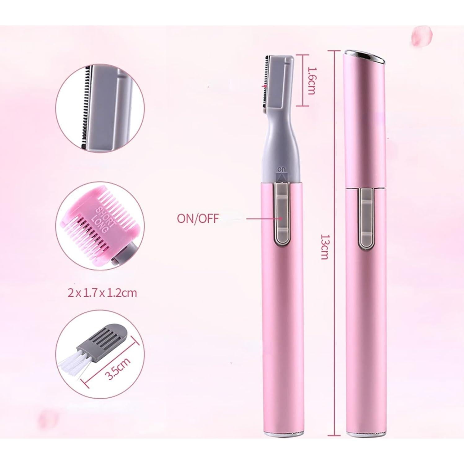 Recortador de Cejas Eléctrico Zetiling para Mujeres - Compacto y Efectivo