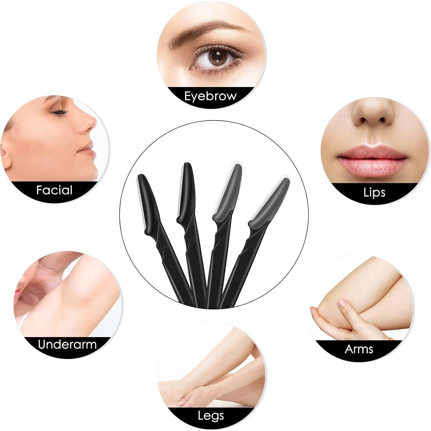 Juego de 16 Cuchillas Faciales Multipropósito JHZMCRX