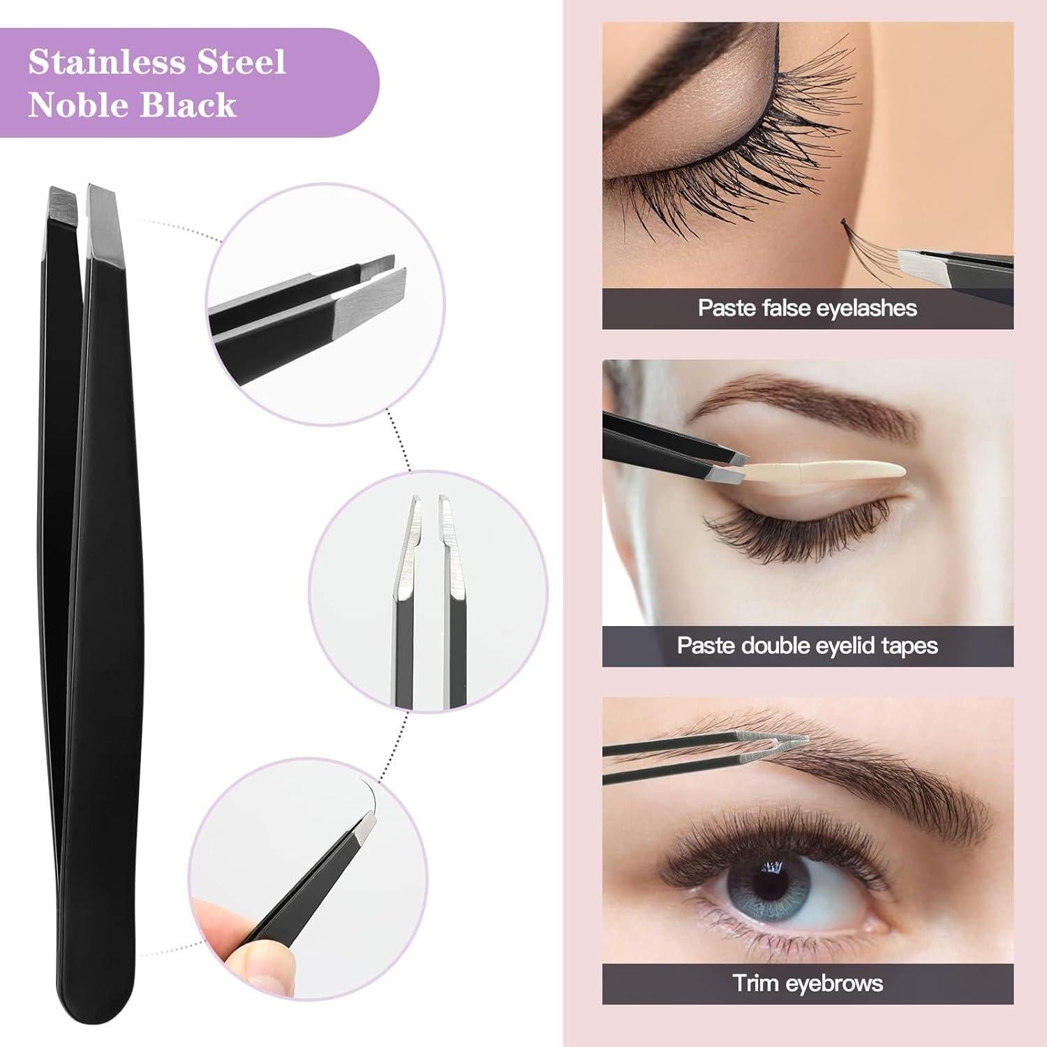 Kit de Cejas 7 en 1 Sunuly - Rasuradora, Tijeras, Pinzas y Cepillos