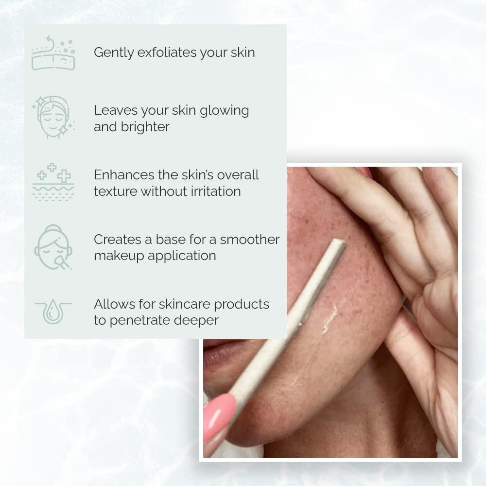 Afeitadora Dermaplaning Wildpier - 3 Piezas, Exfoliante Facial