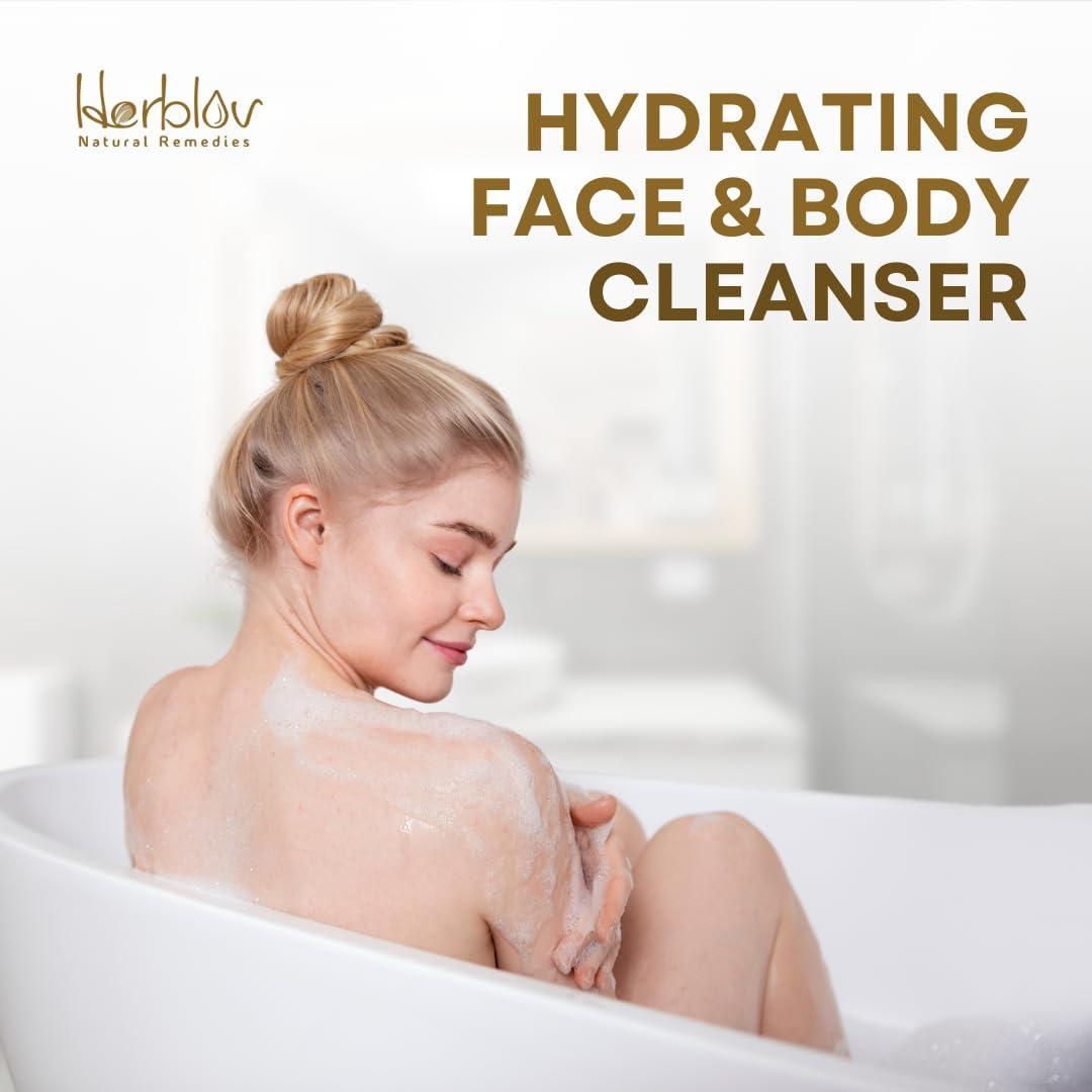 Jabón Natural de Leche de Cabra con Avena y Miel 113g - Herblov