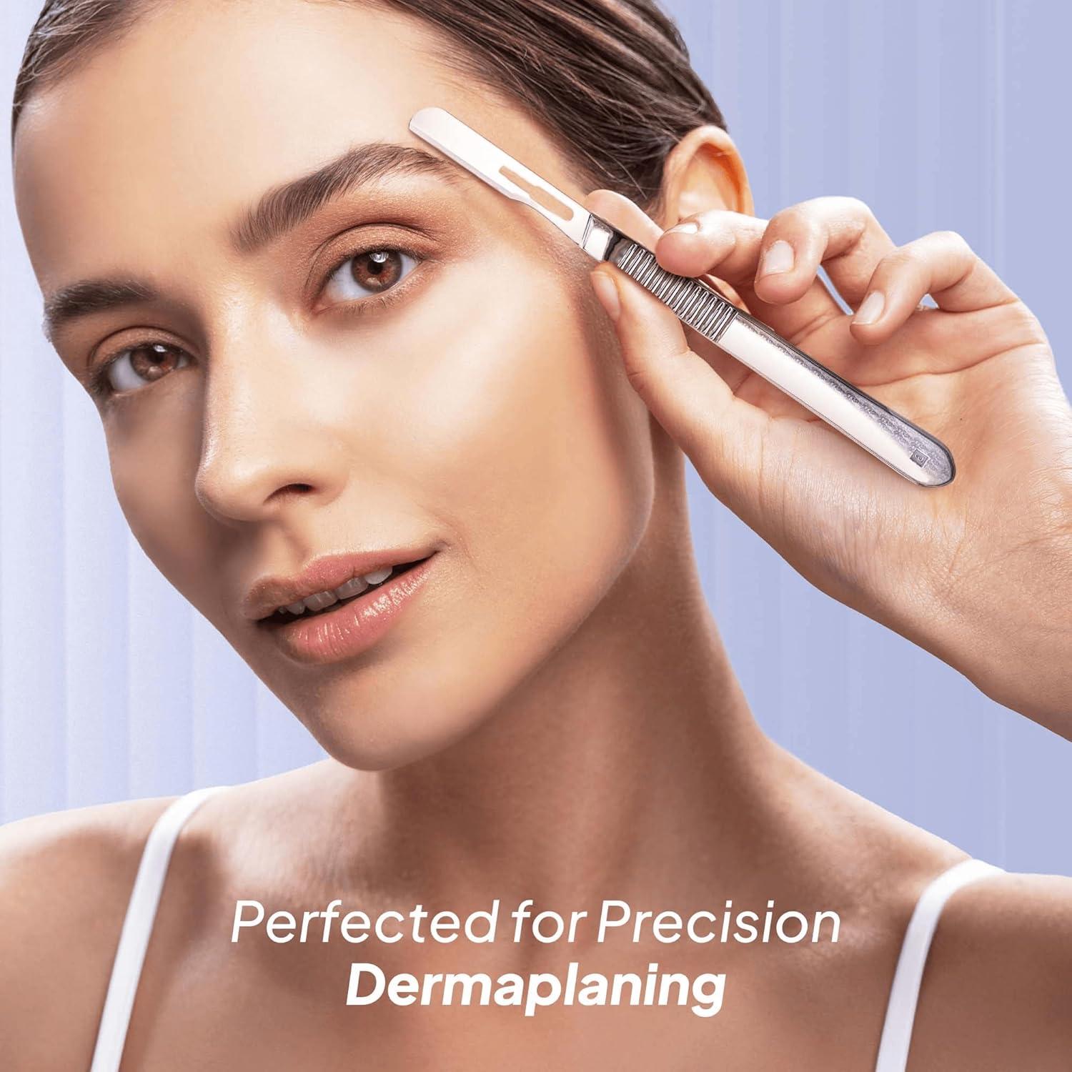 Cuchillas Dermaplaning MyMed 14R con Mango - Paquete de 15