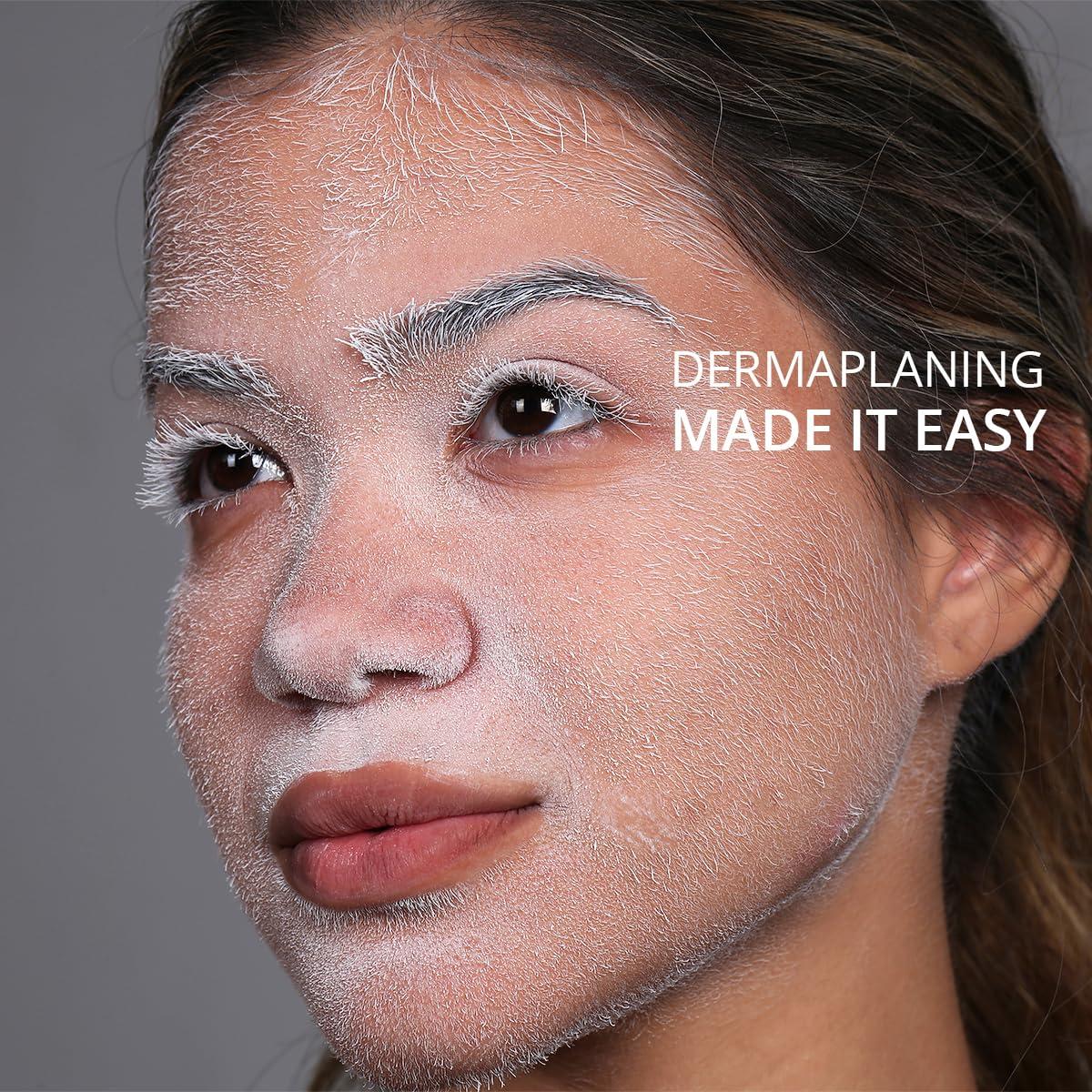 Spray Dermaplaning SKNBODY con 4 Navajas para Afeitado Facial