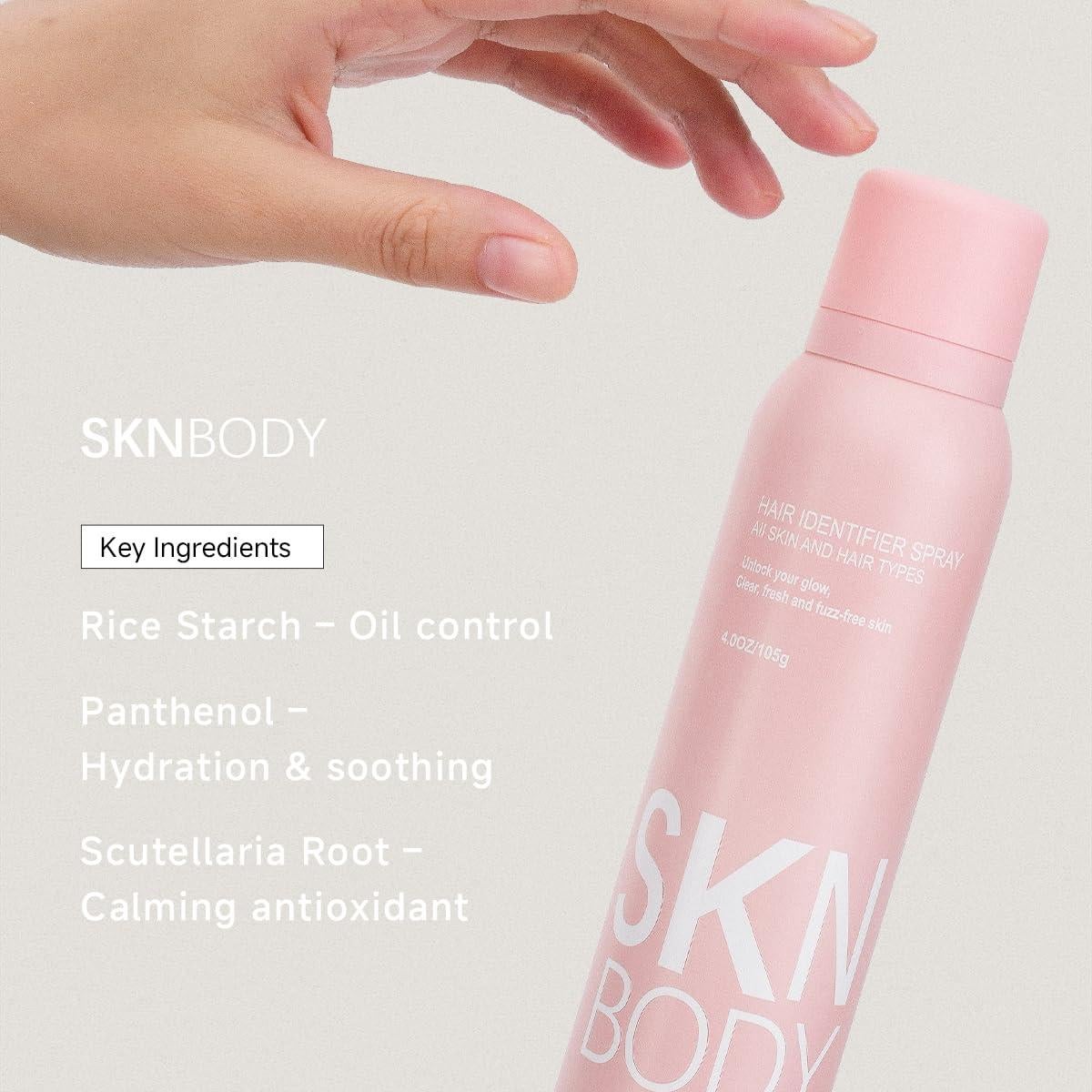 Spray Dermaplaning SKNBODY con 4 Navajas para Afeitado Facial