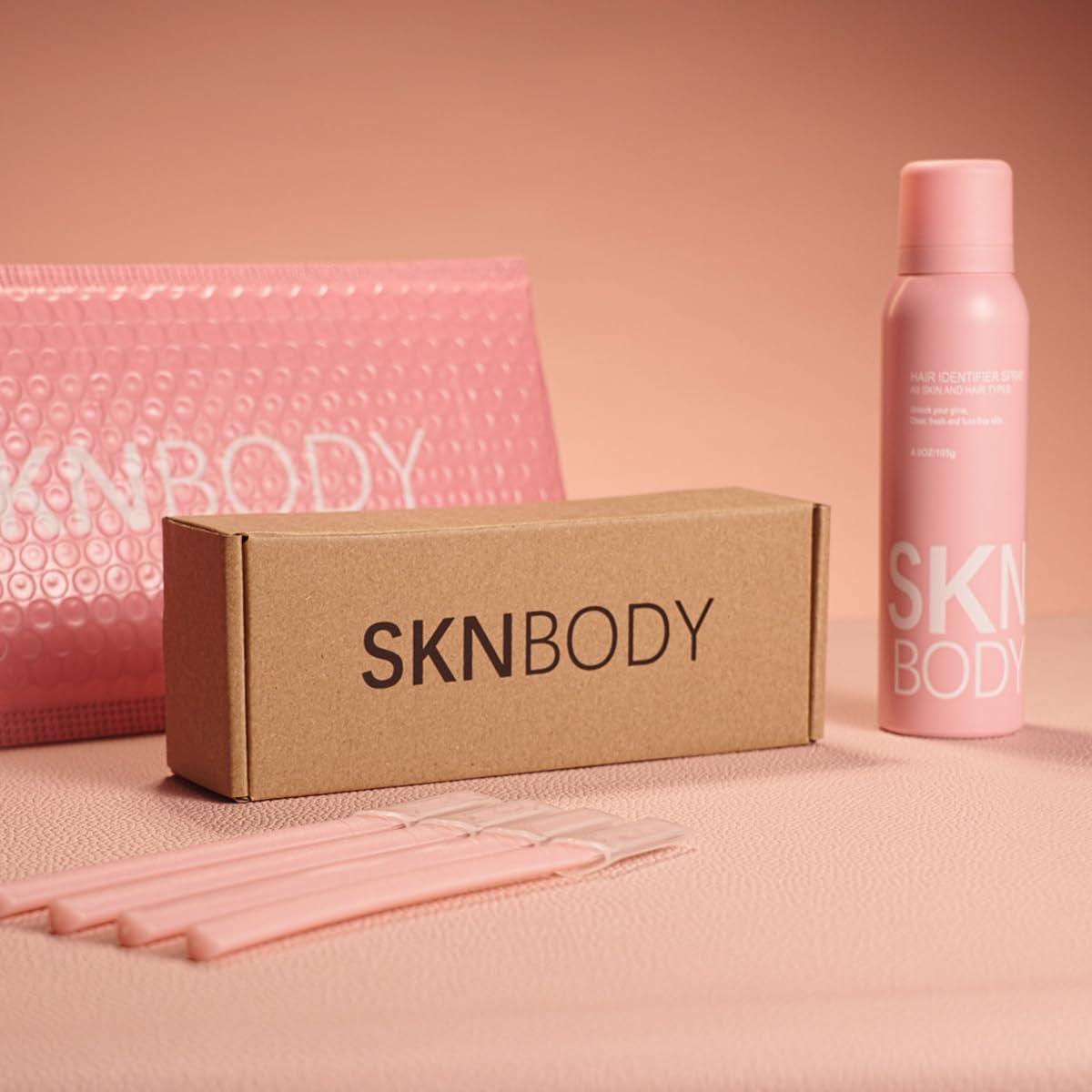 Spray Dermaplaning SKNBODY con 4 Navajas para Afeitado Facial