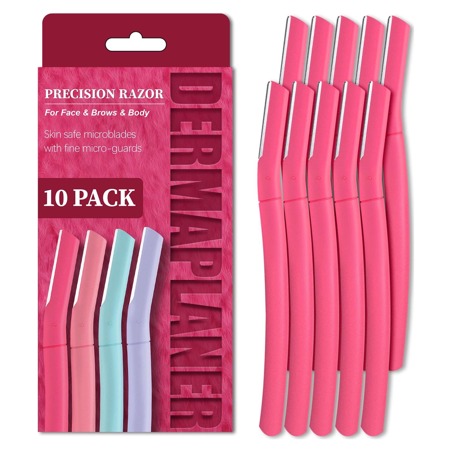 Rasuradora Dermaplane para Mujeres BULIMICA - 10 Hojas Coral