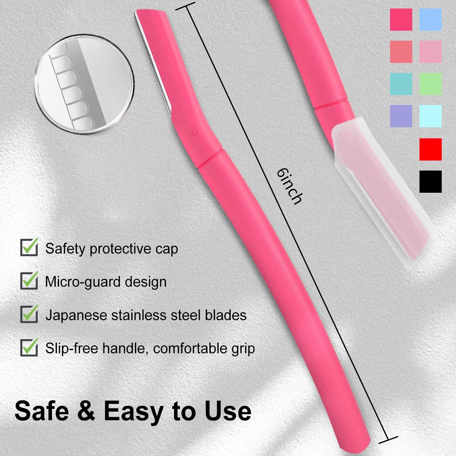 Rasuradora Dermaplane para Mujeres BULIMICA - 10 Hojas Coral