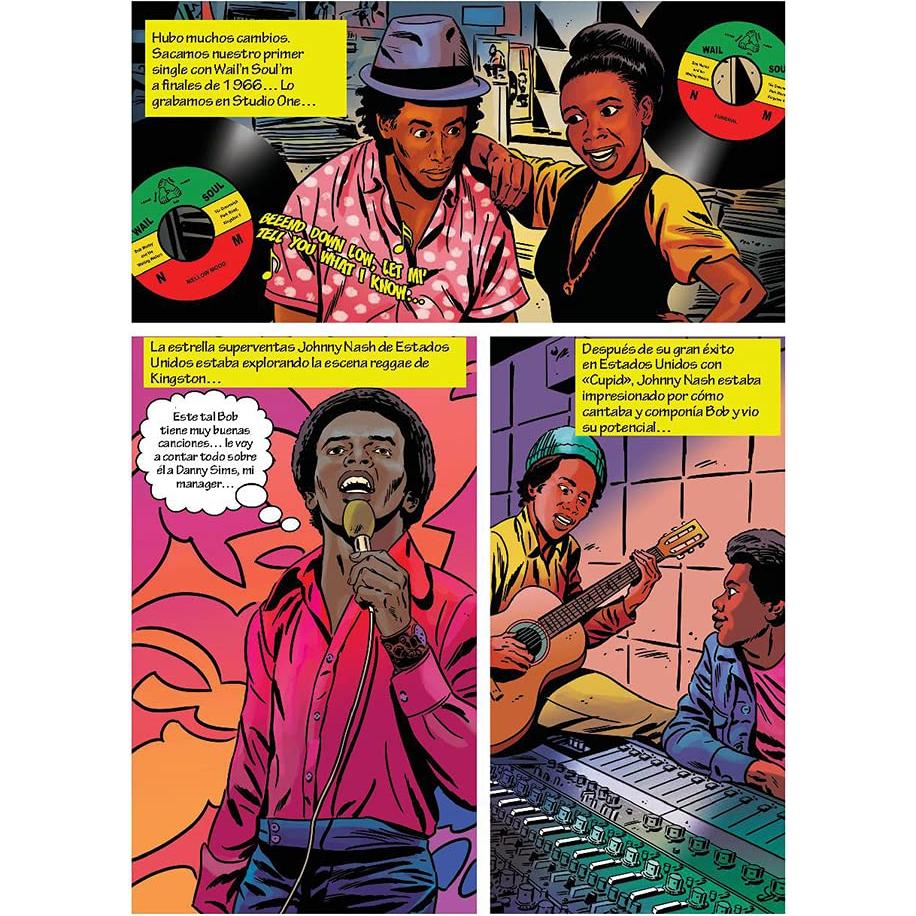 Bob Marley: Wake up & live (La novela gráfica del rock) (Spanish Edition)