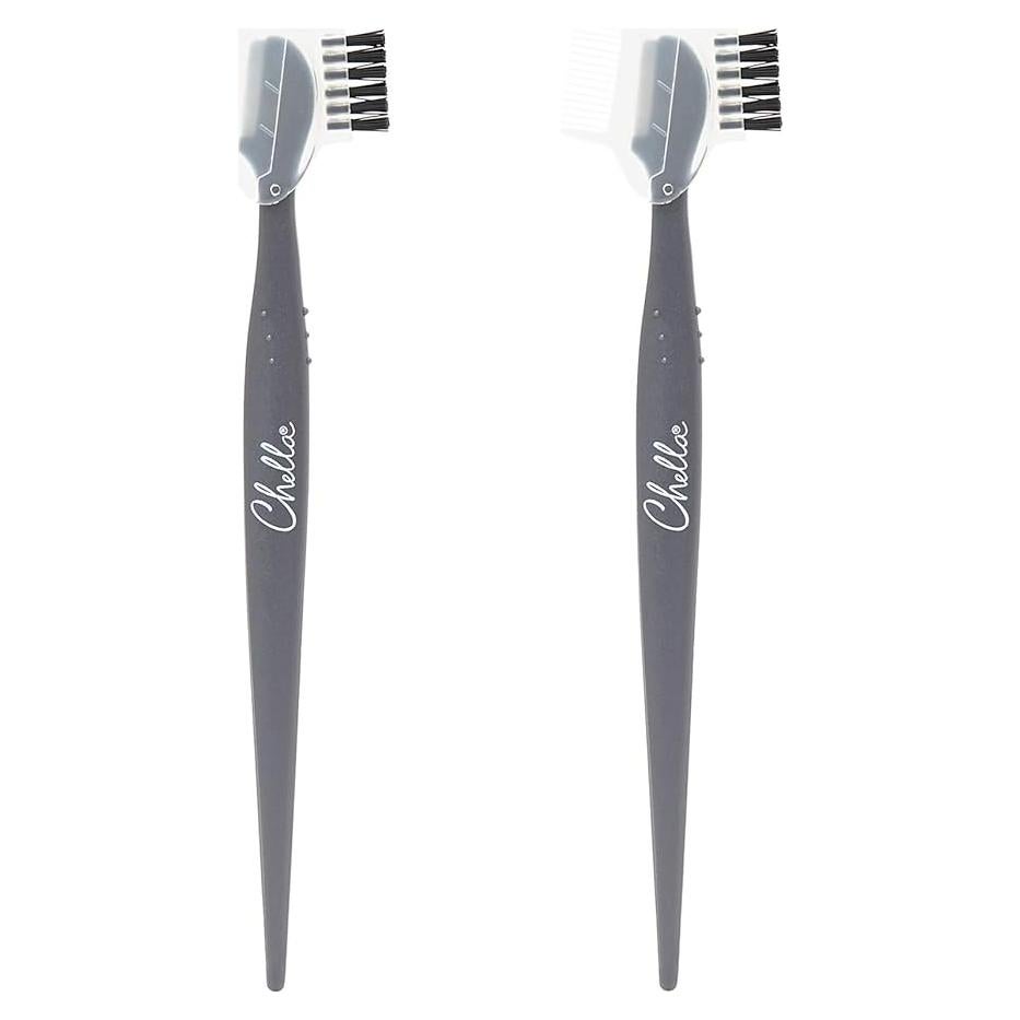 Rasuradora de Cejas Chella con Cepillo y Peine - Paquete de 2